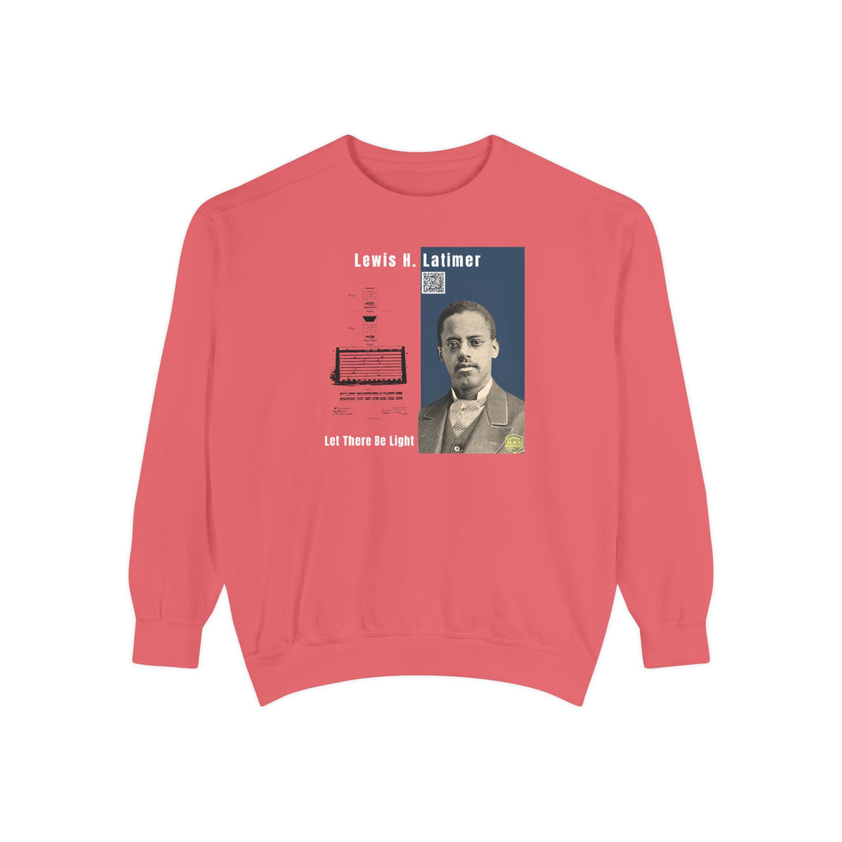 Lewis Latimer Unisex Garment-Dyed Sweatshirt (City Champs)