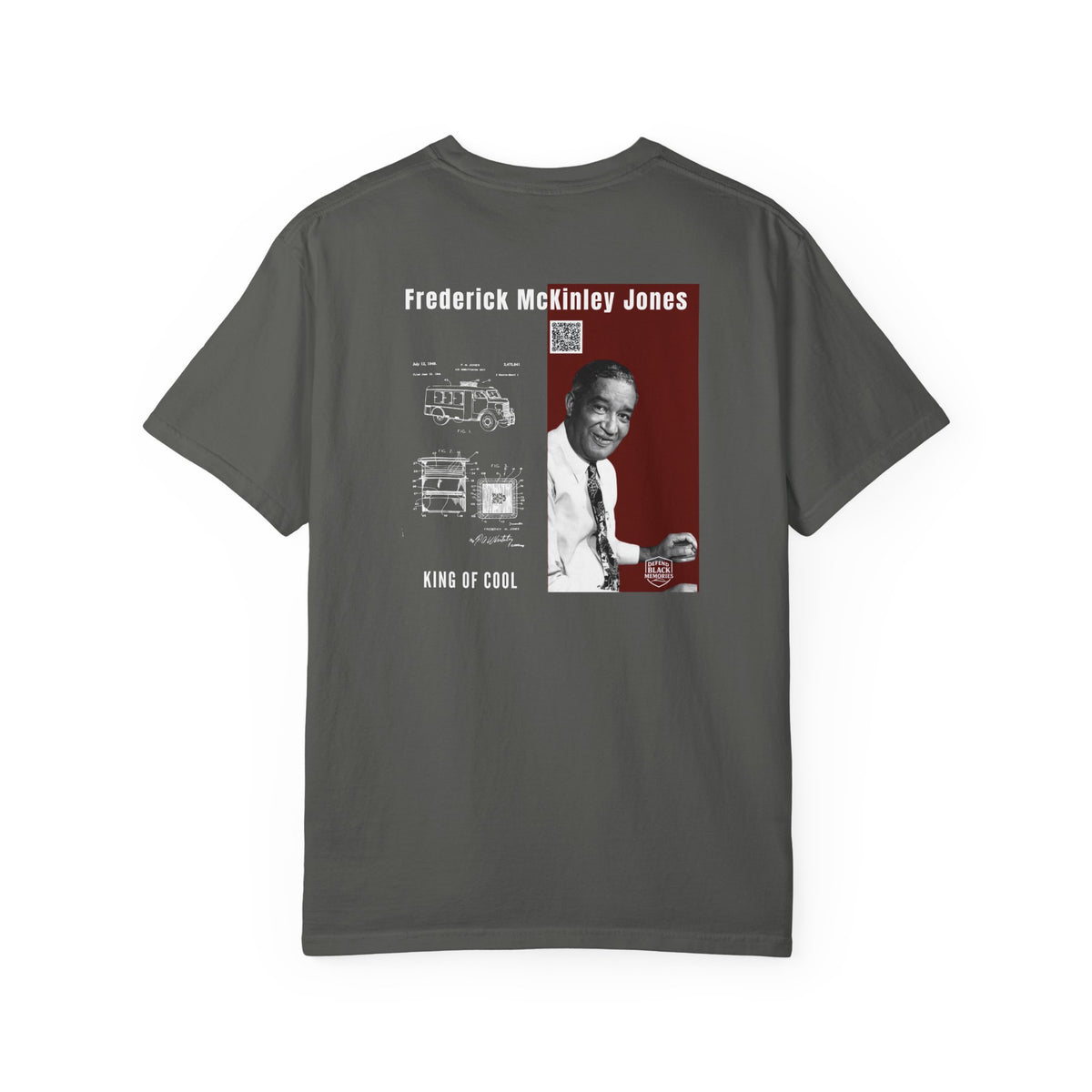 Frederick McKinley Jones, 2 Side, Unisex, Historical Portrait T-shirt (CIty Champs)