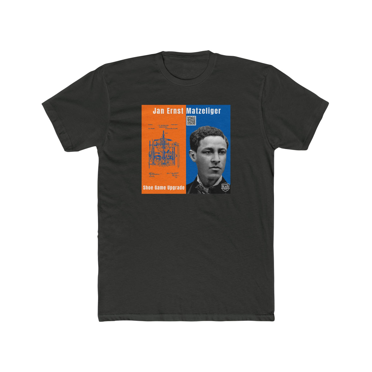 Jan Ernst Matzeliger, Unisex, Historical Portrait T-Shirt (CIty Champs)