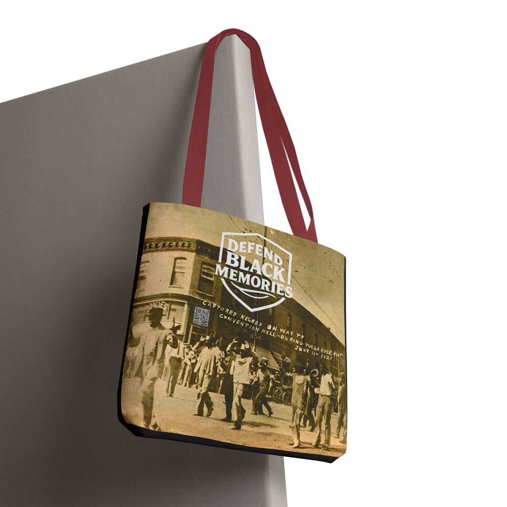 Tulsa Massacre "Hands Up" Tote Bag (Black)