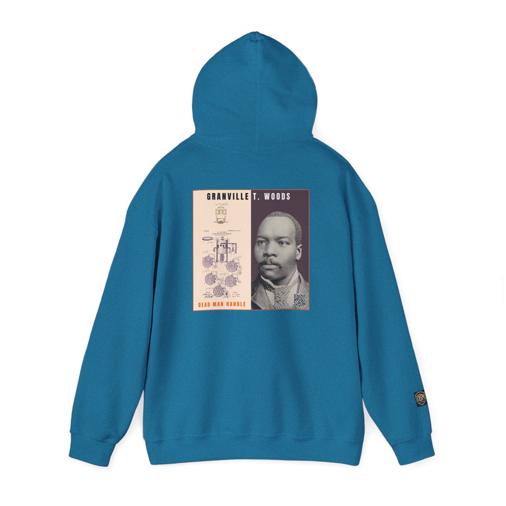 Granville T. Woods, Unisex, Historical Portrait, Heavy Blend™ Hooded Sweatshirt