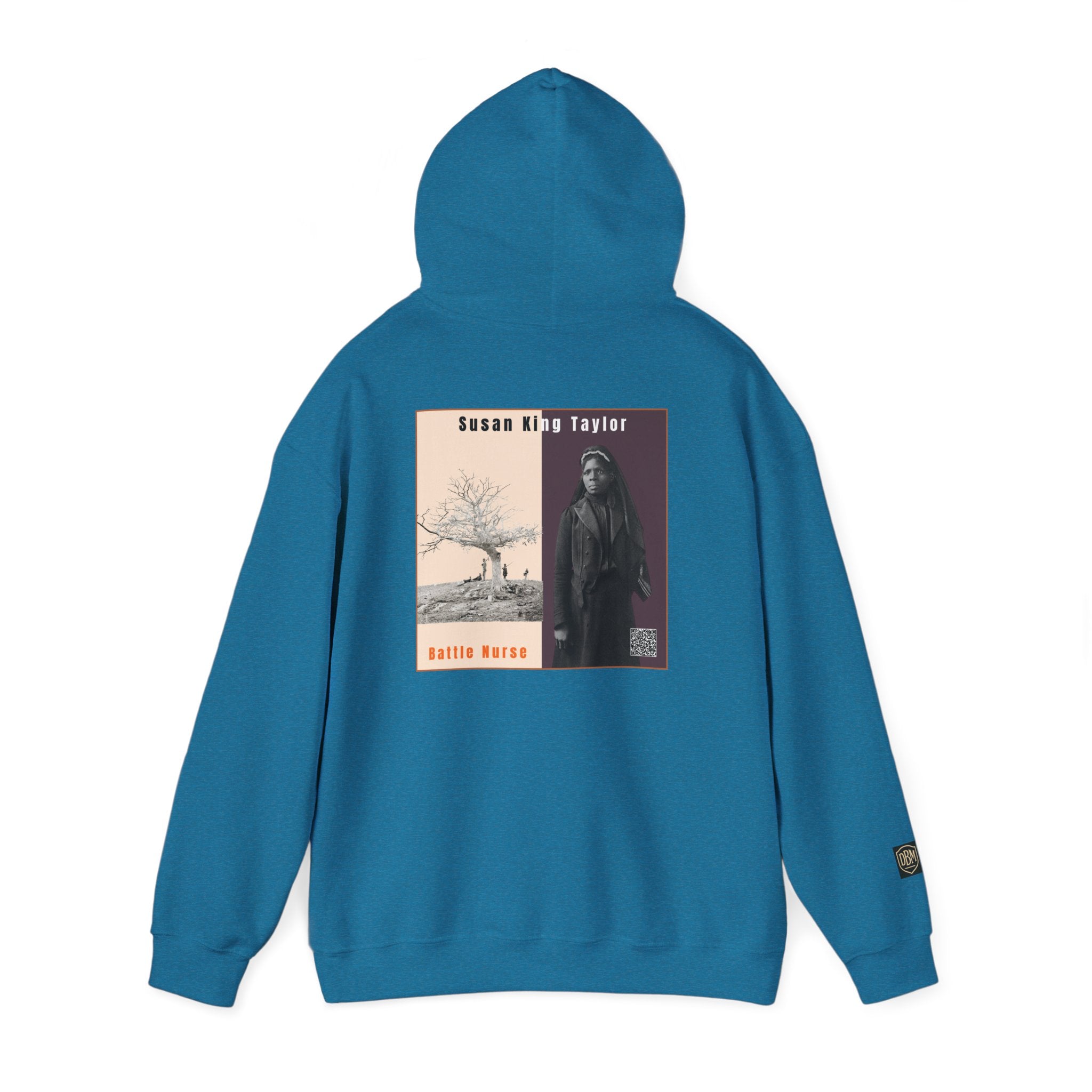 Susan King Taylor, Unisex, Historical Portrait, Heavy Blend™ Hooded Sweatshirt