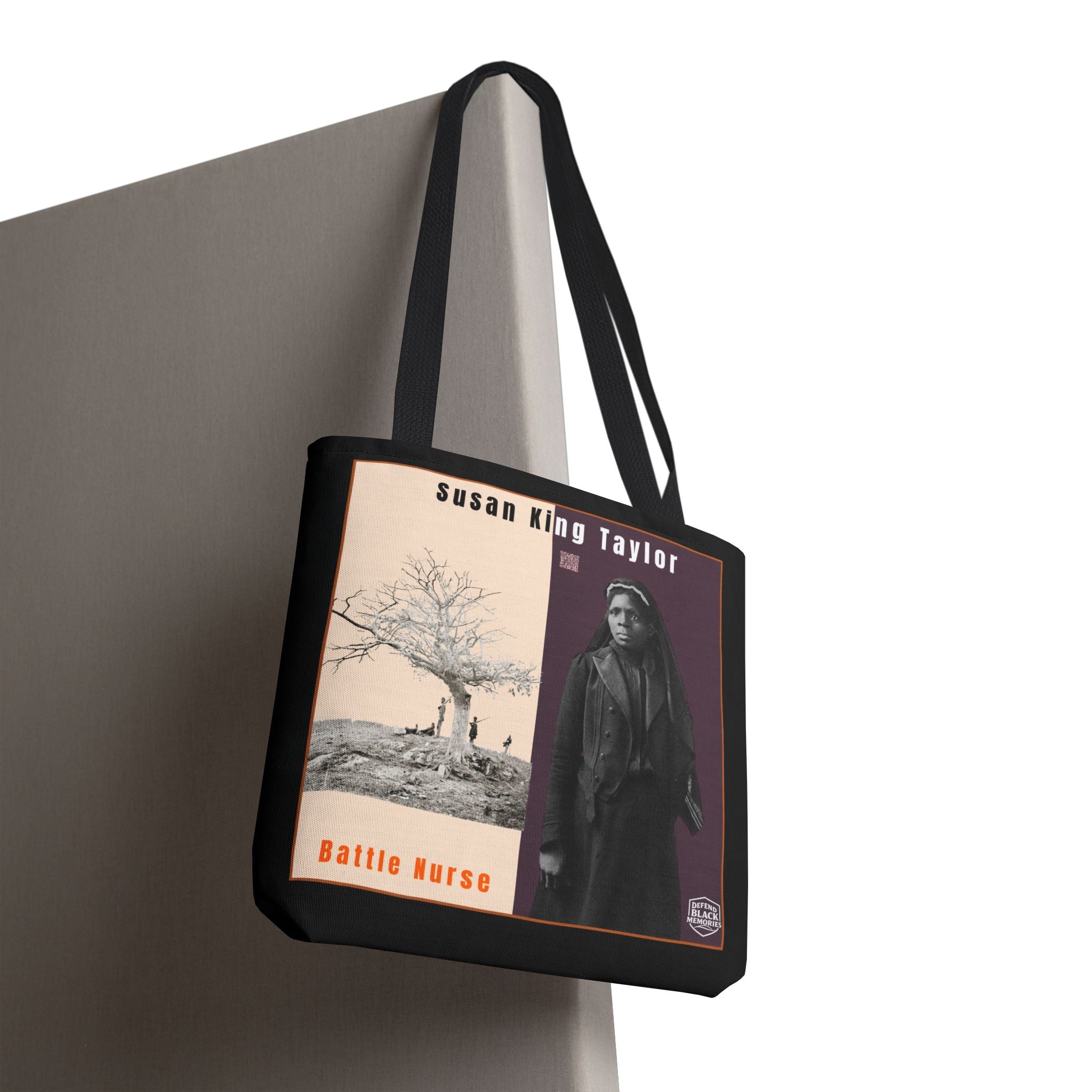 Susan King Taylor Tote Bag (Black)