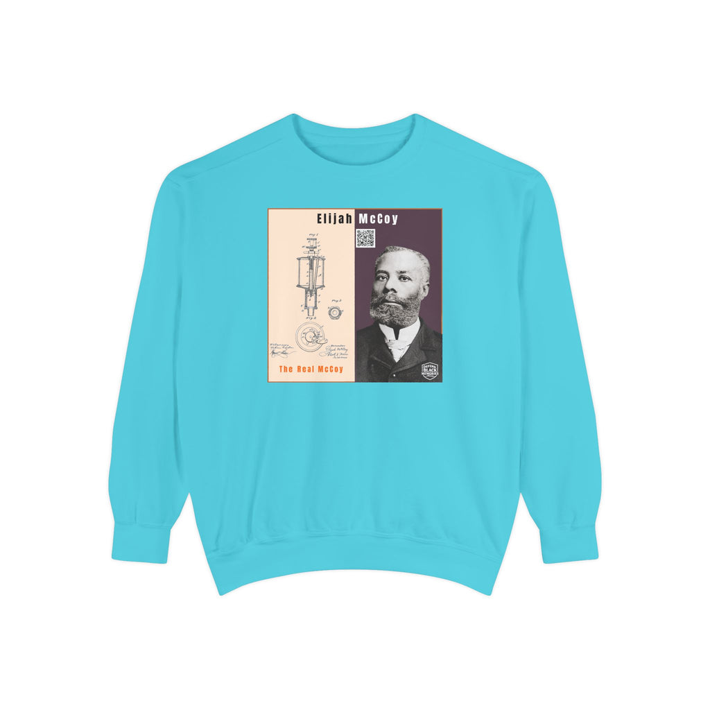 "The Real McCoy" Elijah McCoy Garment Dyed Tribute Sweatshirt (City Champs)