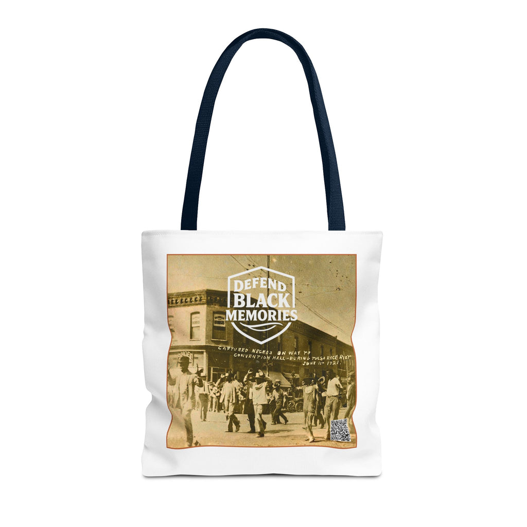 Tulsa Massacre Tote Bag (White)