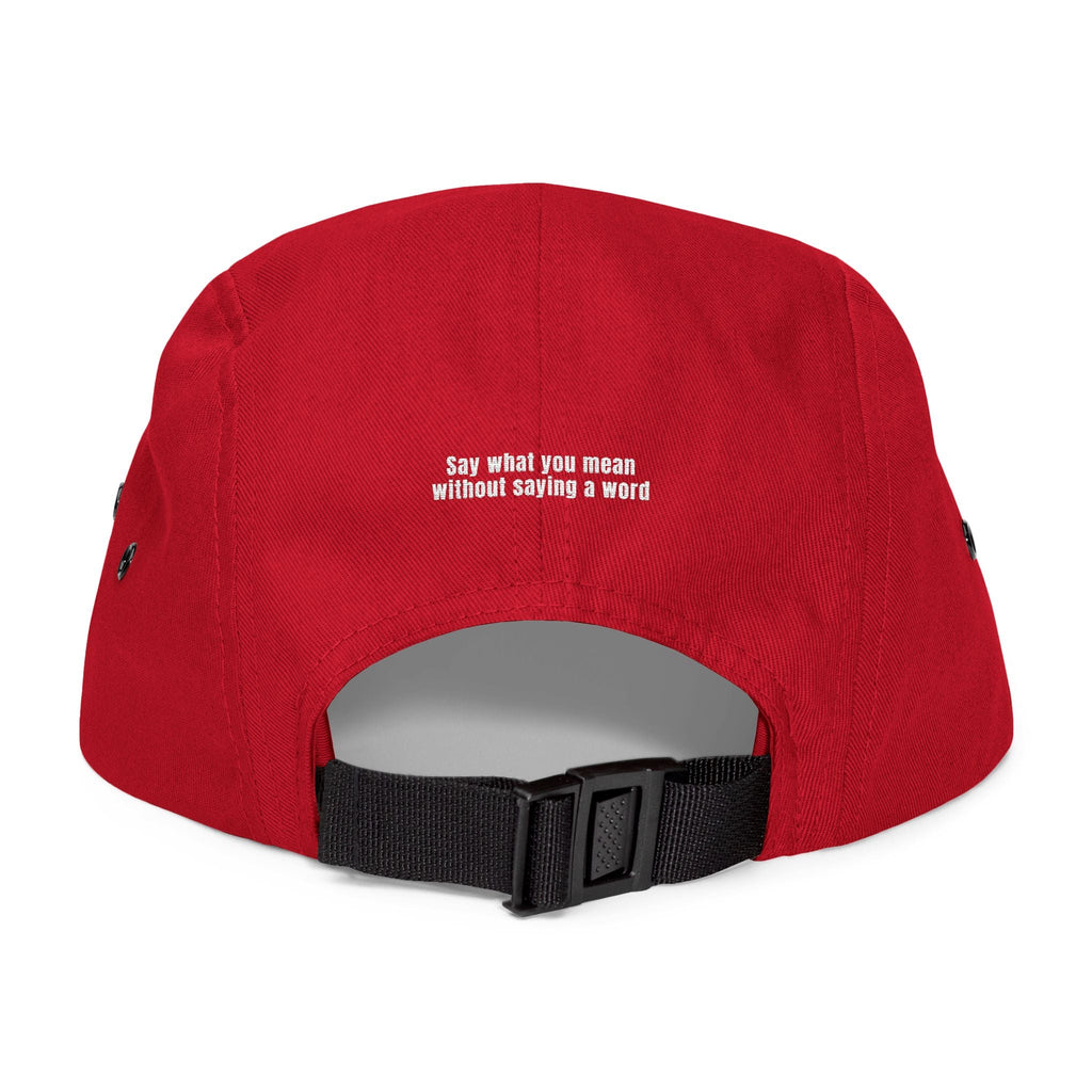 Embroidered Logo 5-Panel Cap