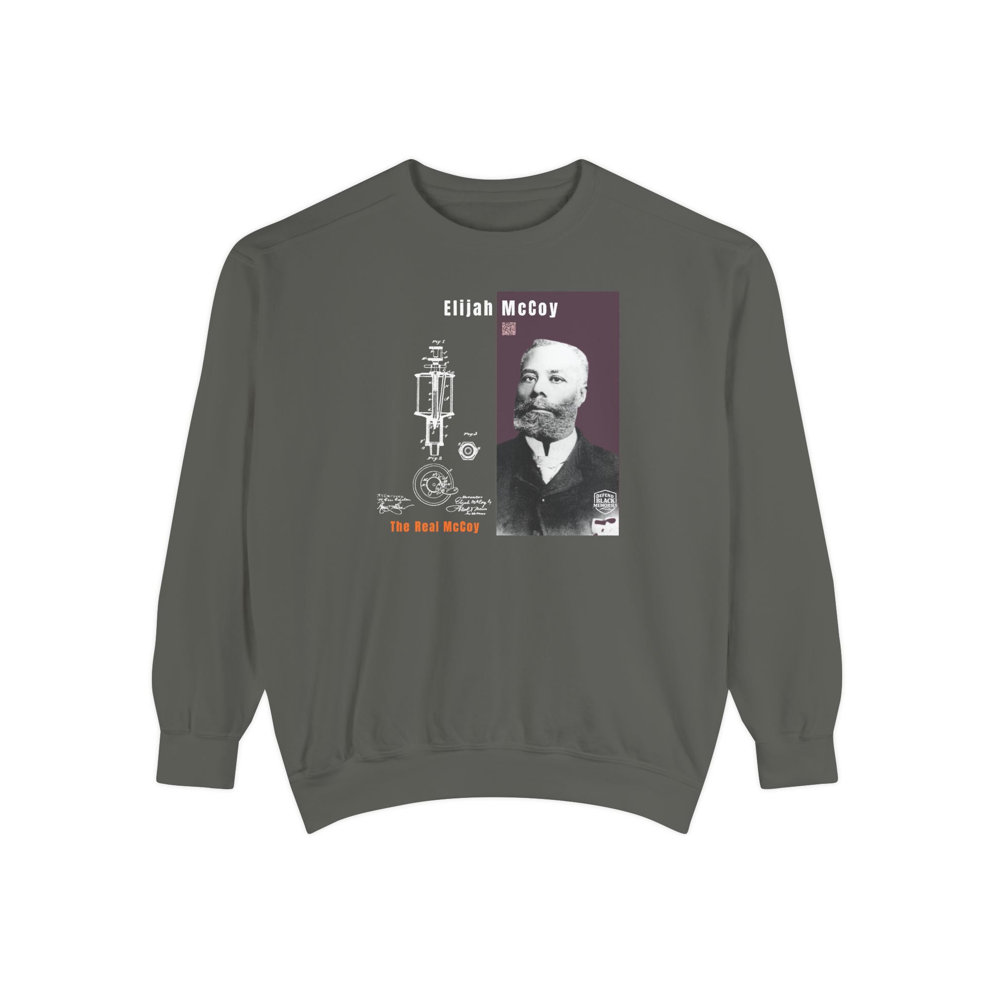 "The Real McCoy" Elijah McCoy Garment Dyed Tribute Sweatshirt (City Champs)