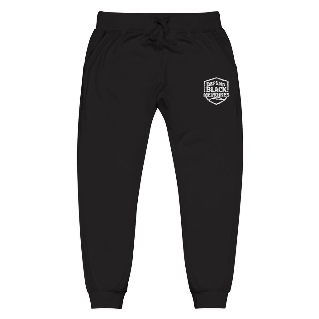 Defend Black Memories Embroidered Sweatpants