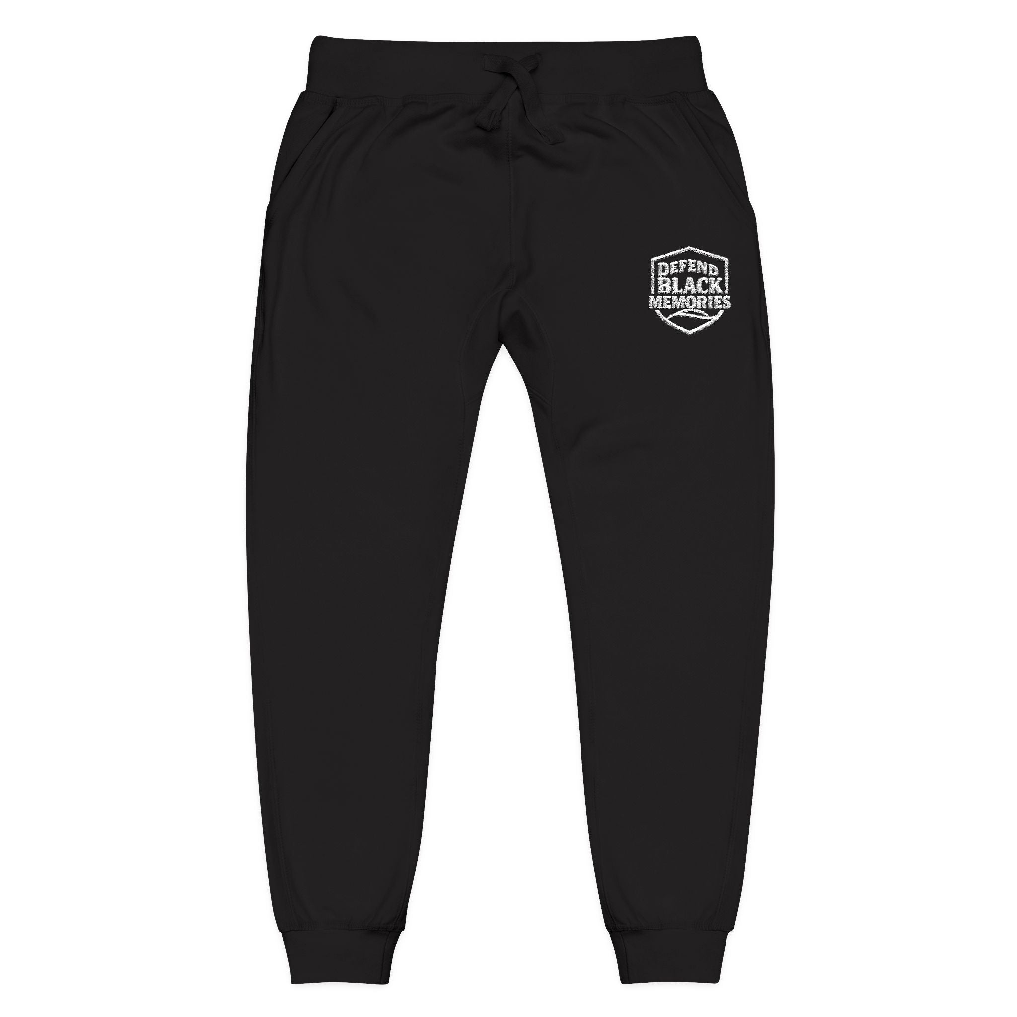 Defend Black Memories Embroidered Sweatpants