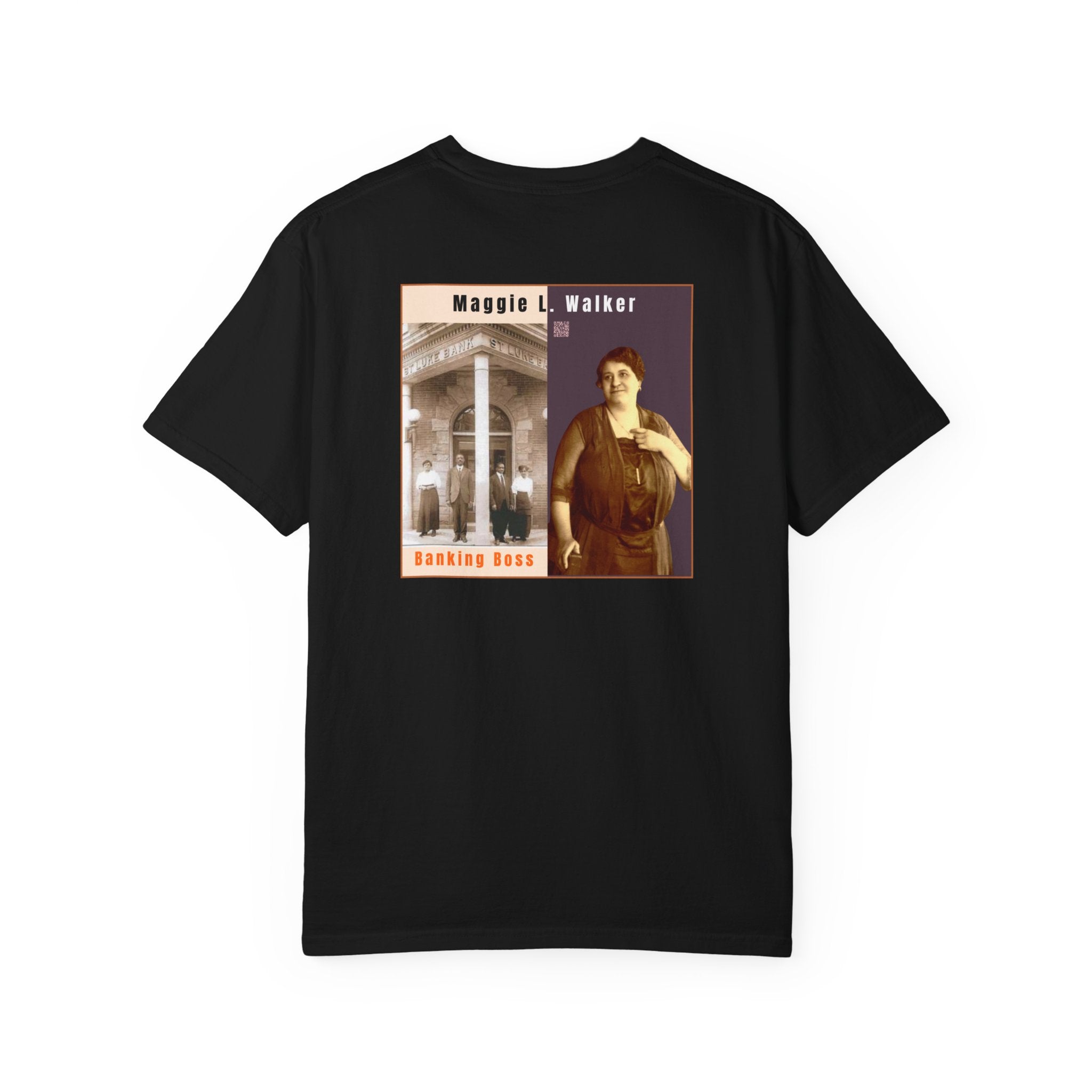 Maggie L. Walker, Unisex, 2 Side Historical Portrait T-shirt