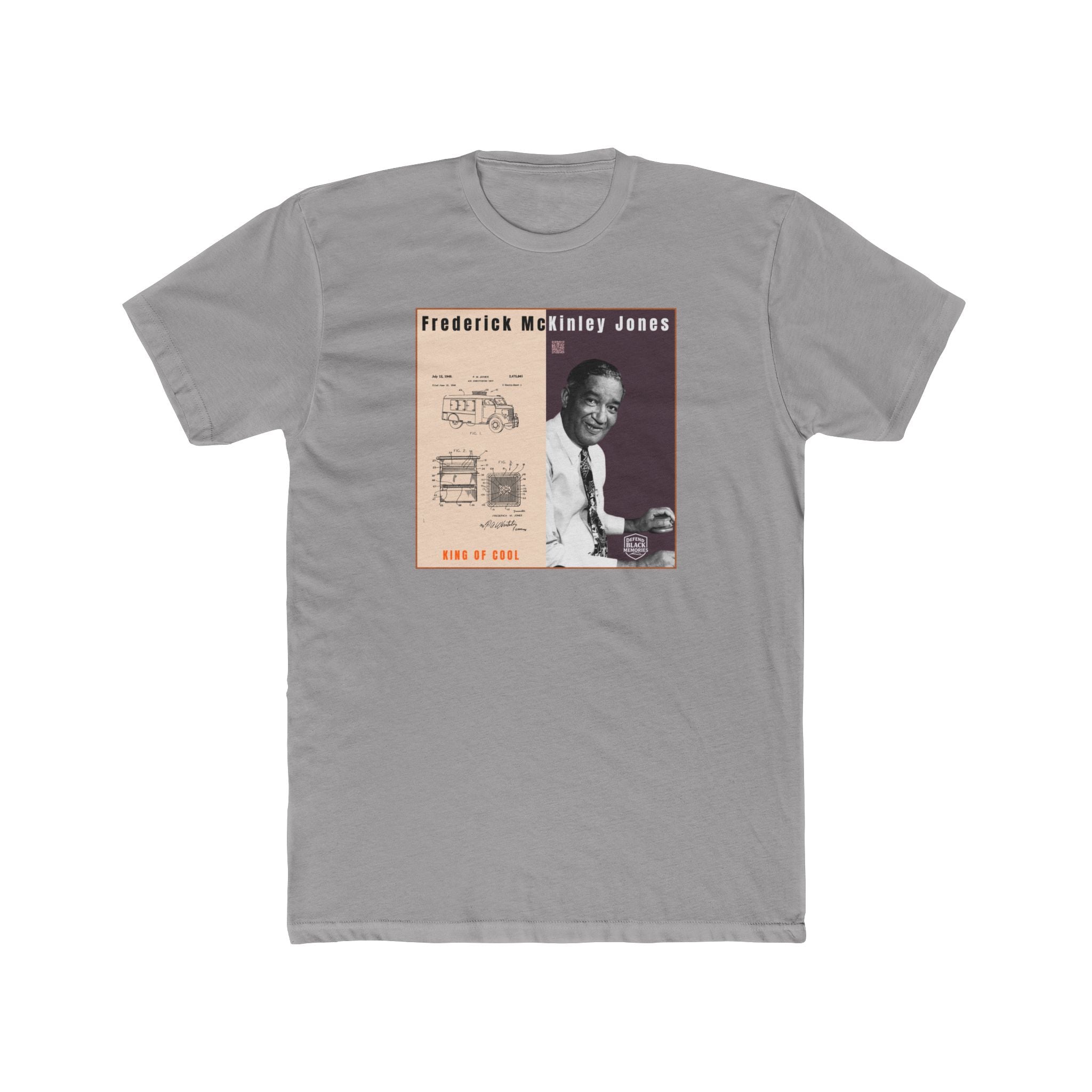 Frederick McKinley Jones, Unisex, Historical Portrait T-Shirt (City Champs)