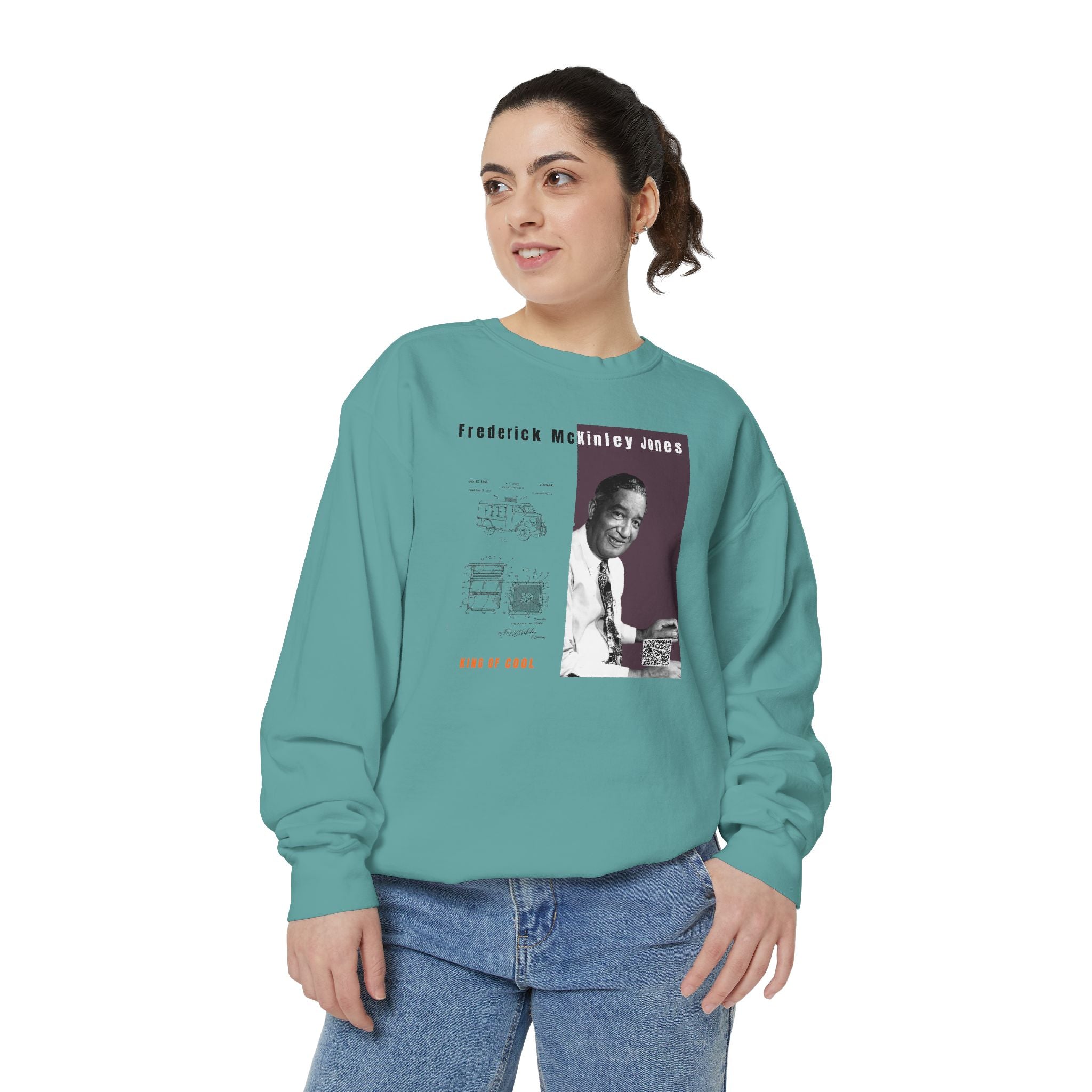 Frederick McKinley Jones, Unisex, Garment-Dyed Sweatshirt