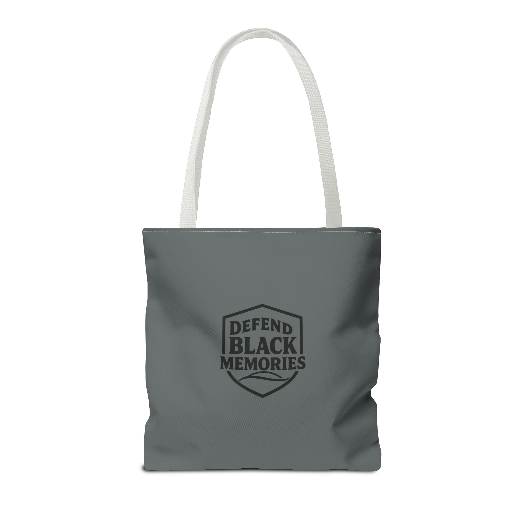 Tubman-Truth Brooch Graphic Tote Bag (Dark grey)