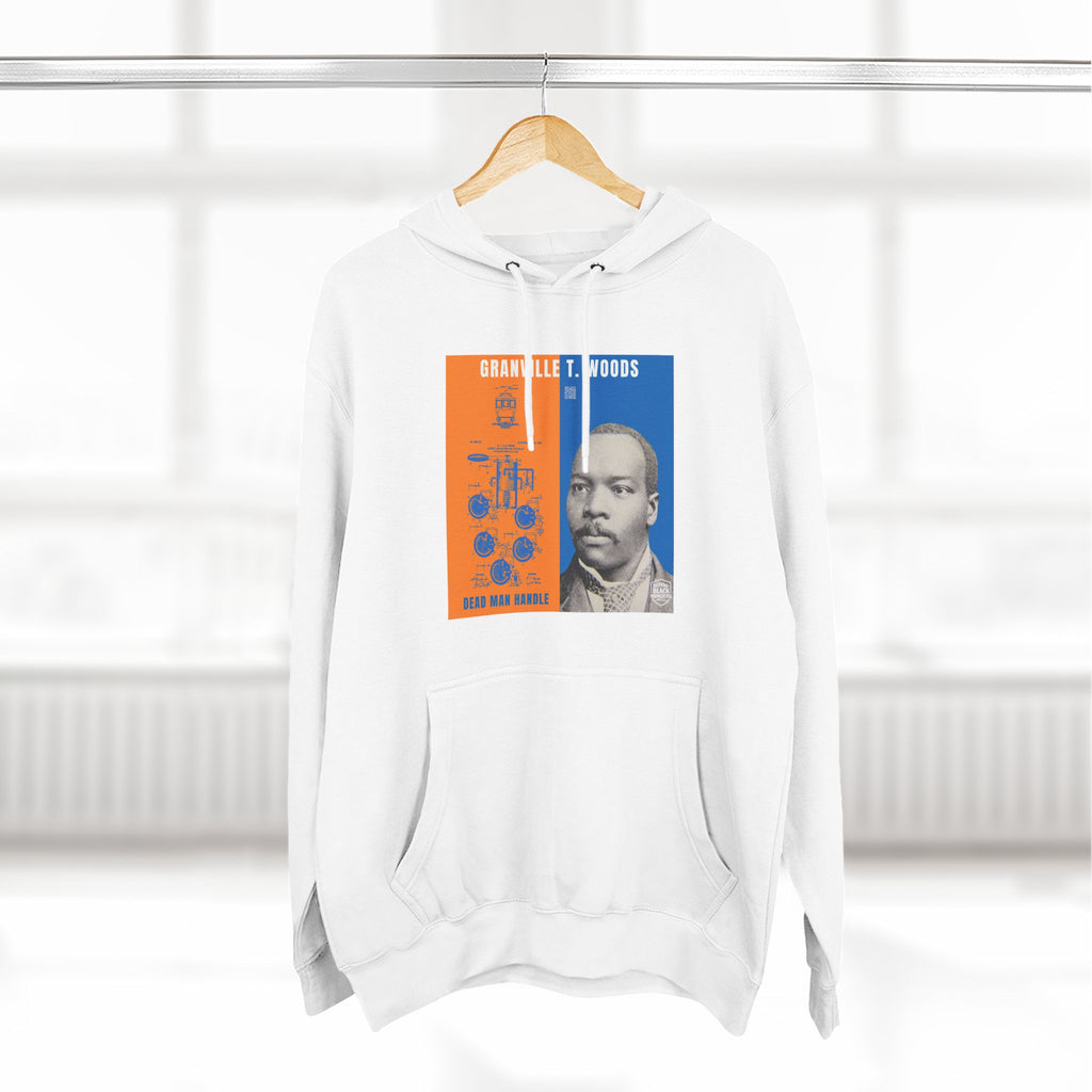Granville T. Woods, Three-panel Historical Portrait Hoodie (City Champs)