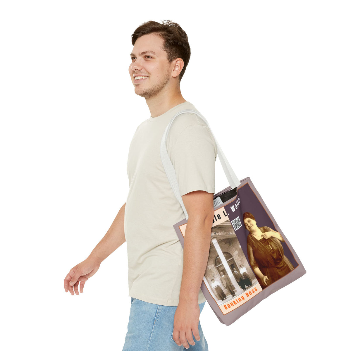 Maggie L. Walker Banking Boss Defend Black Memories Tote Bag