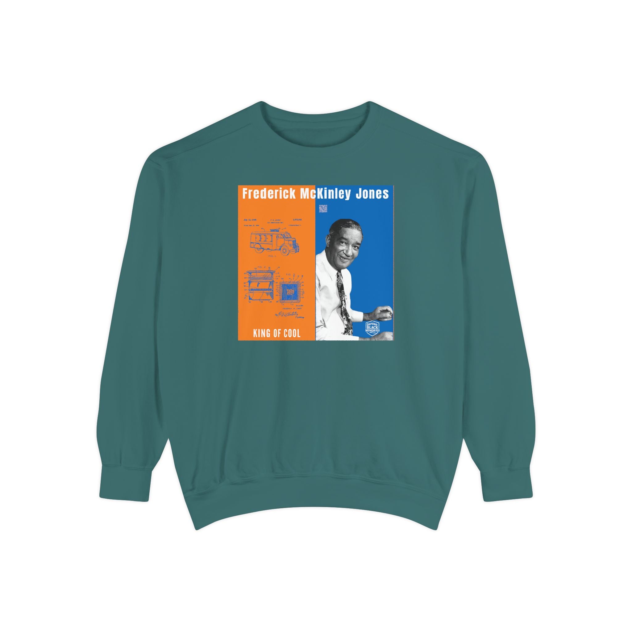 Frederick McKinley Jones, Unisex, Garment-Dyed Sweatshirt