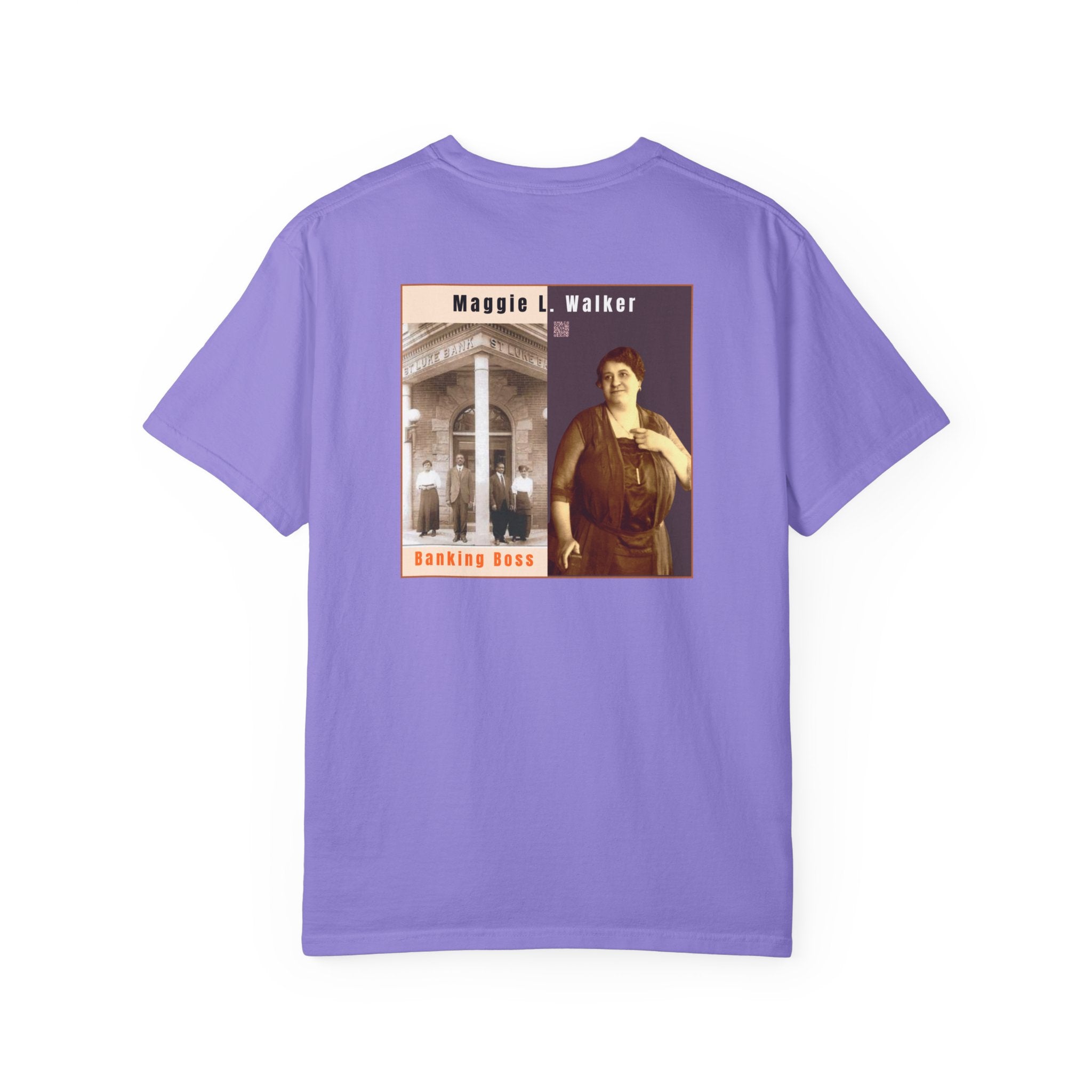 Maggie L. Walker, Unisex, 2 Side Historical Portrait T-shirt