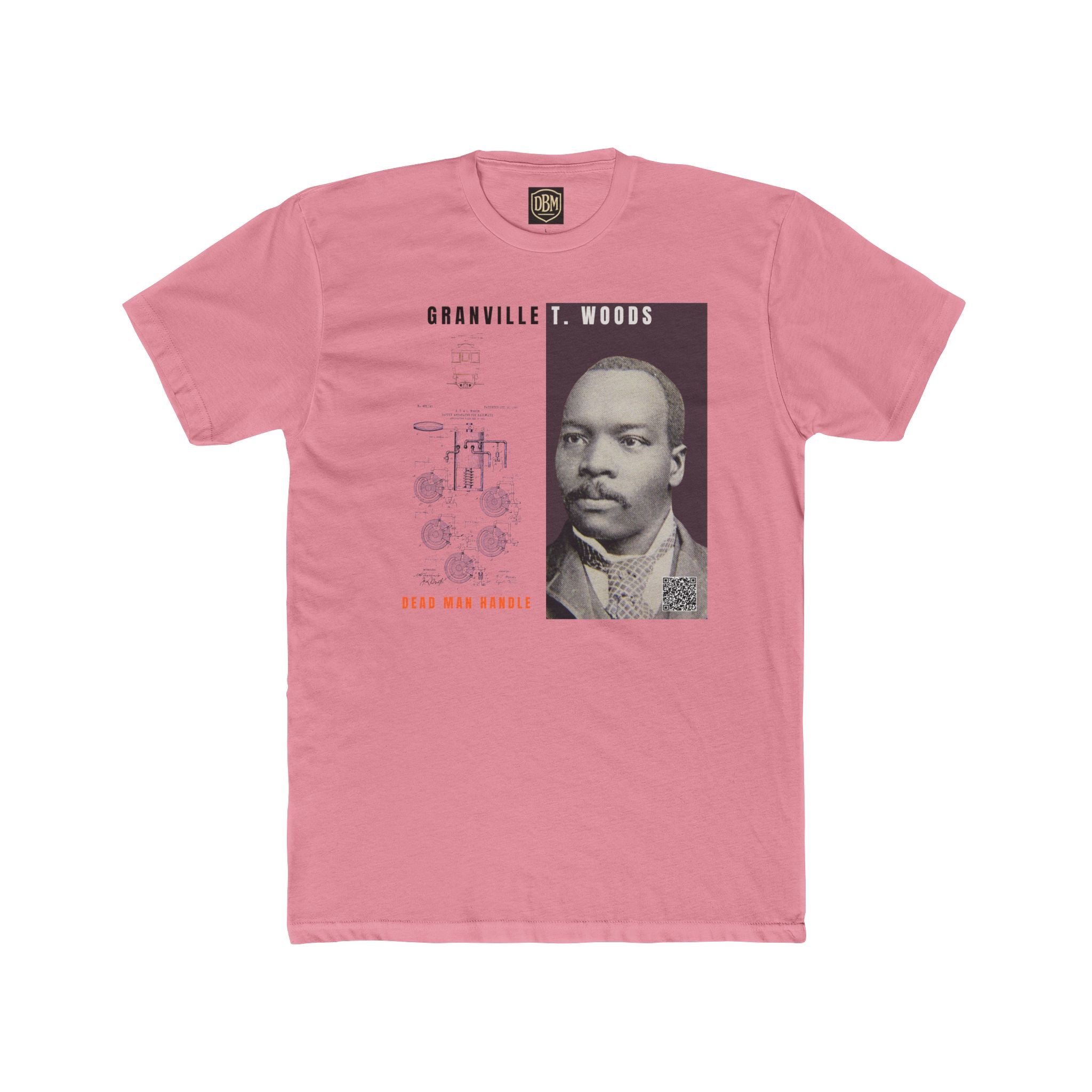 Defend Black Memories:Granville T. Woods Tribute Tee -Graphic T-Shirt