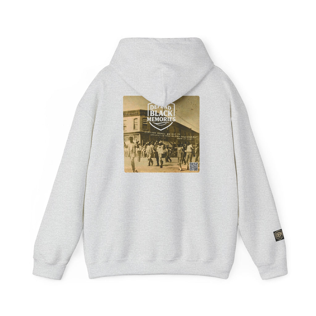 Tulsa Race Massacre, Historical Portrait Hoody, w/Back Graphic