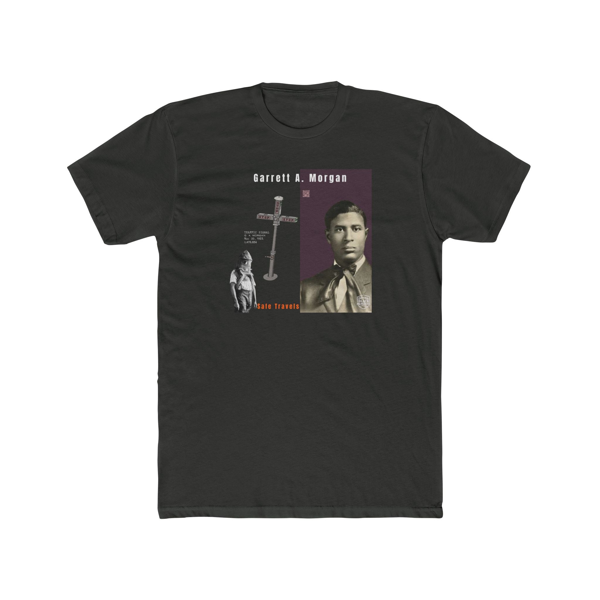 Garrett A. Morgan, Unisex, Historical Portrait T-Shirt (City Champs)