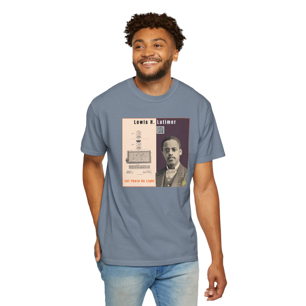 Lewis H. Latimer, Unisex, Historical Portrait T-shirt (City Champs)