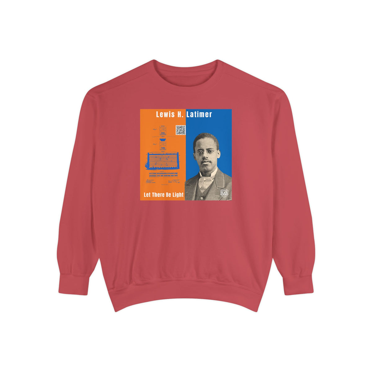 Lewis Latimer Unisex Garment-Dyed Sweatshirt (City Champs)