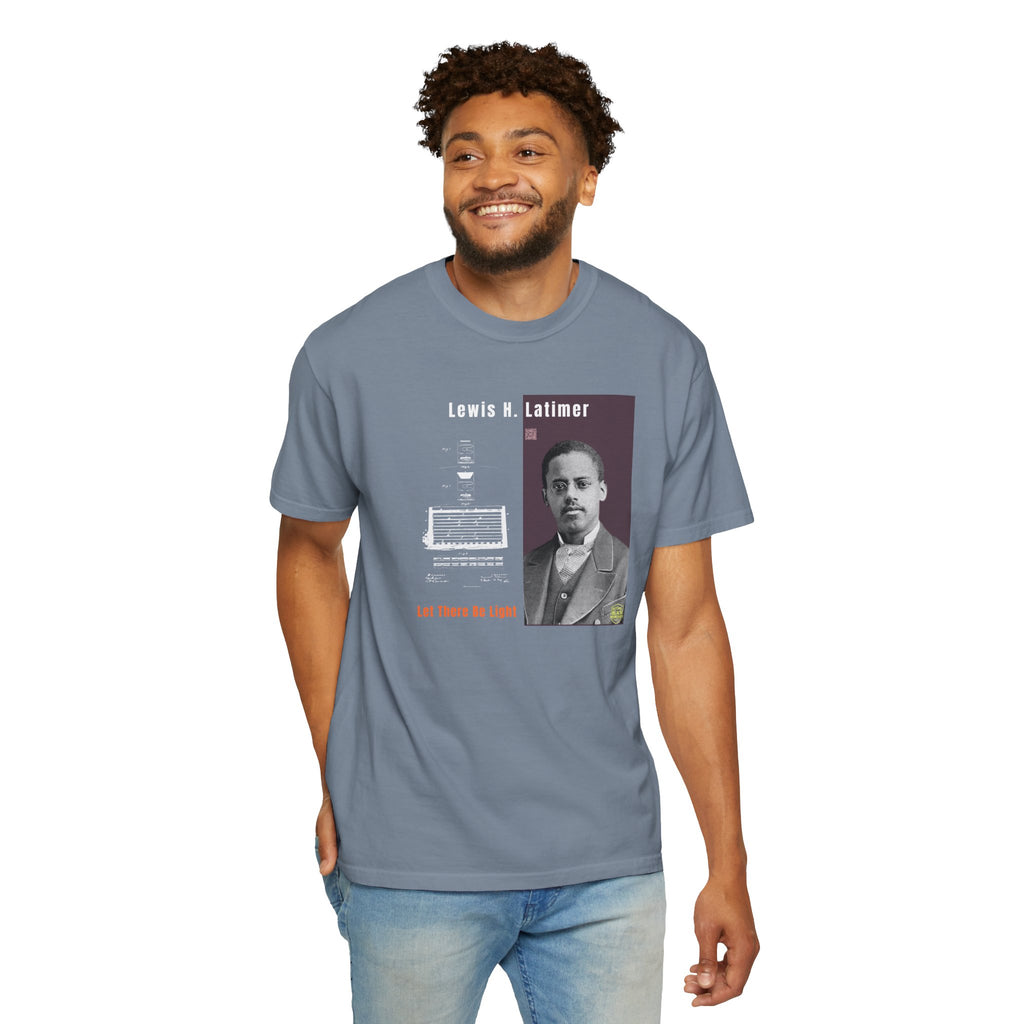 Lewis H. Latimer, Unisex, Historical Portrait T-shirt (City Champs)