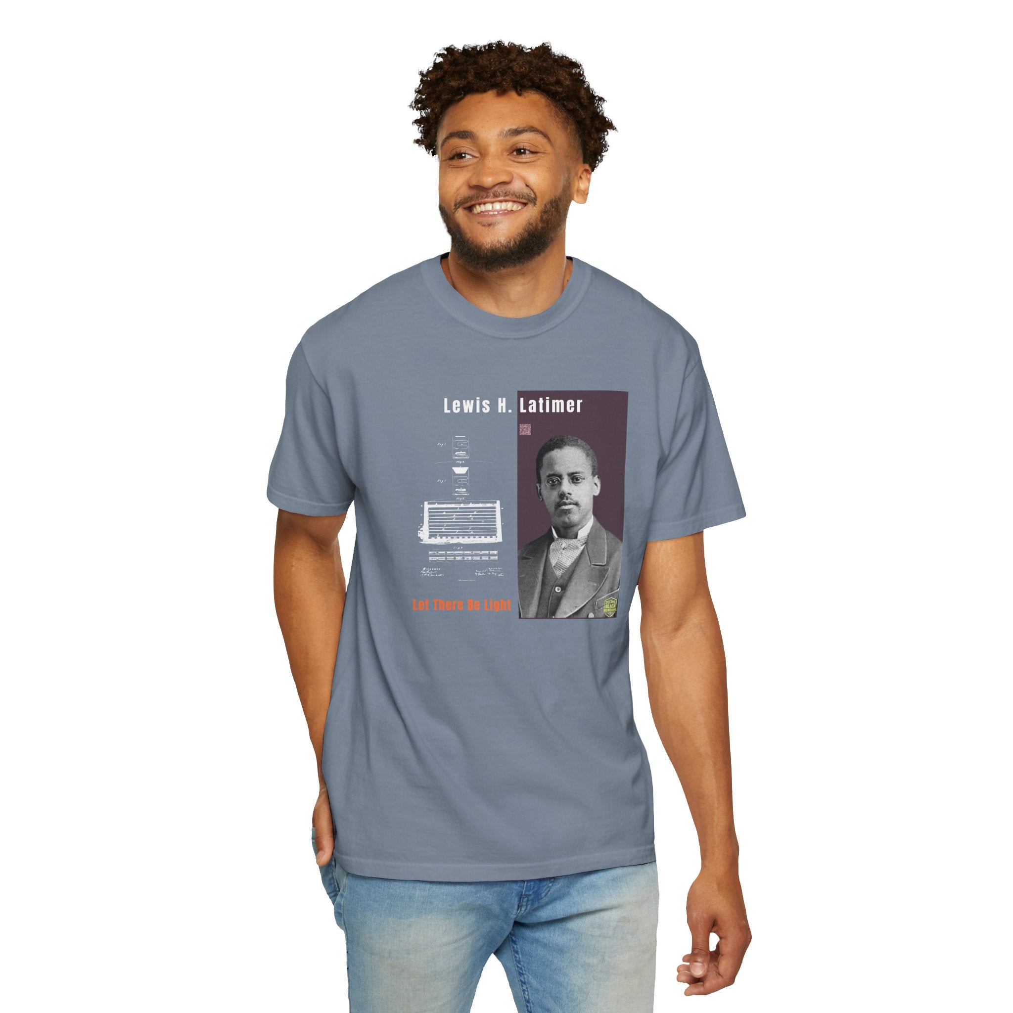 Lewis H. Latimer, Unisex, Historical Portrait T-shirt (City Champs)