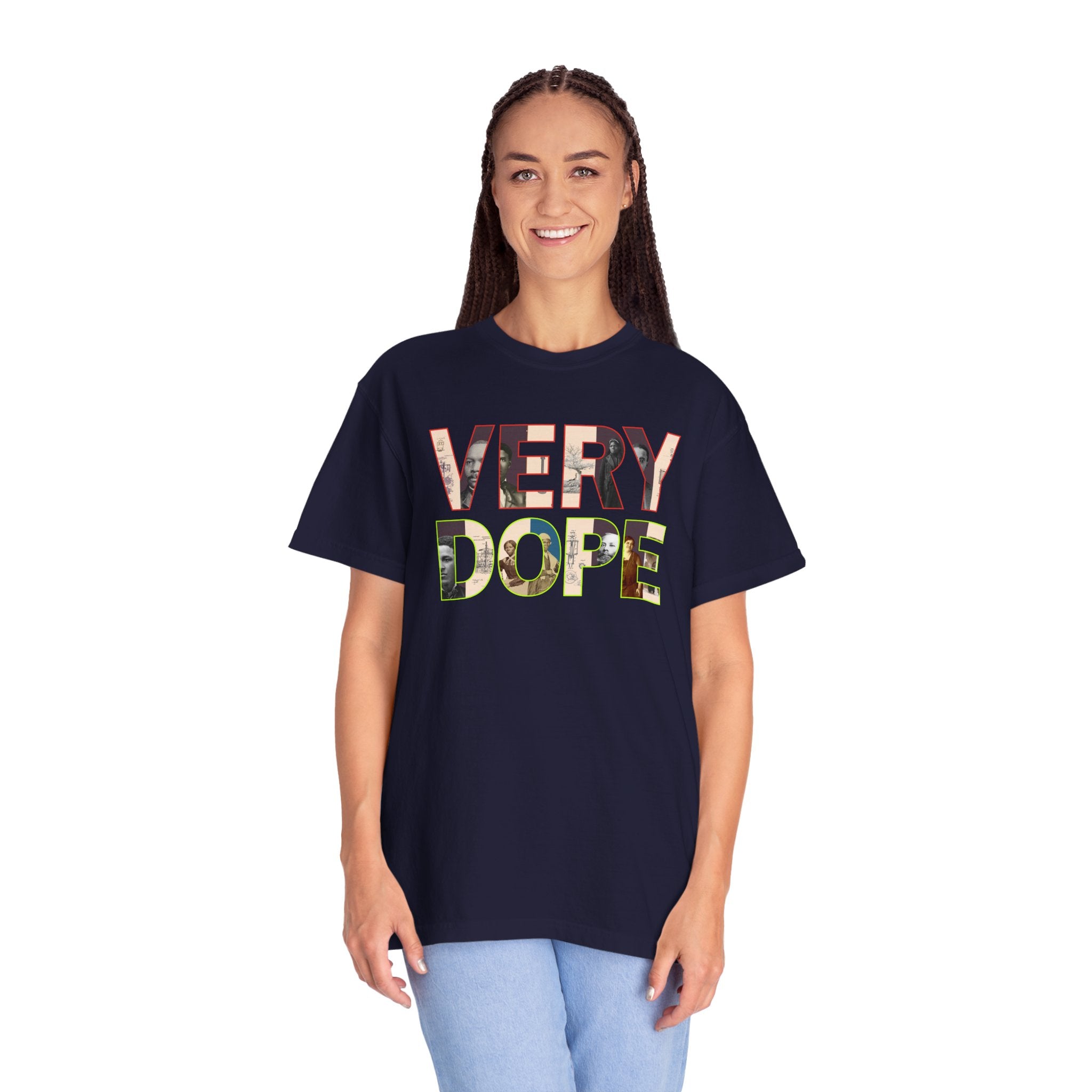 Very Dope 'Defend Black Memories' Icons Tee — Oversized Boxy T-Shirt
