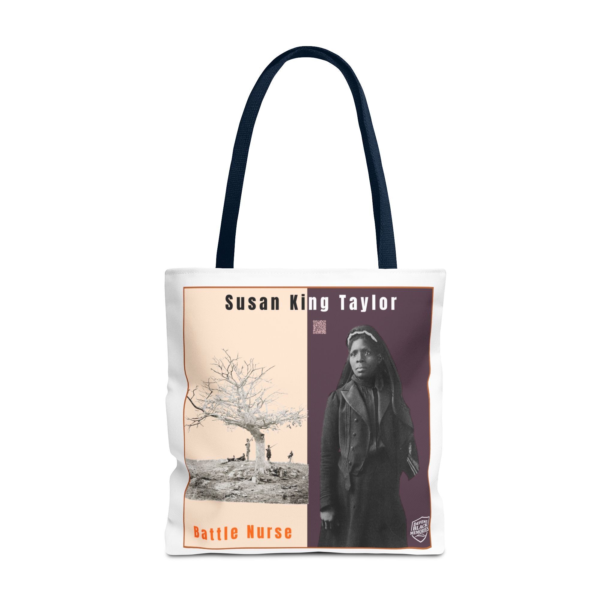 Susan King Taylor Tote Bag (White)