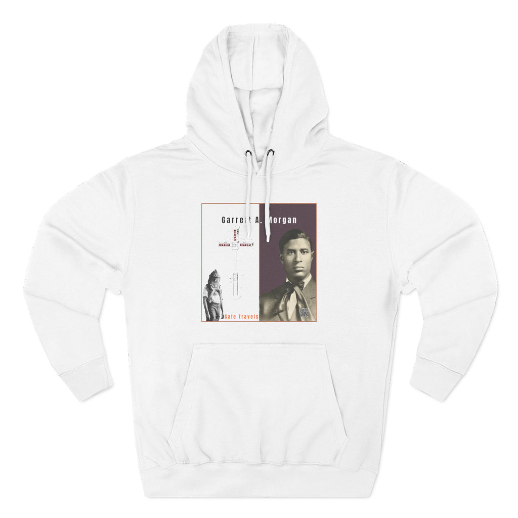 Garrett A. Morgan, Unisex, Three-Panel Historic Portrait Hoodie