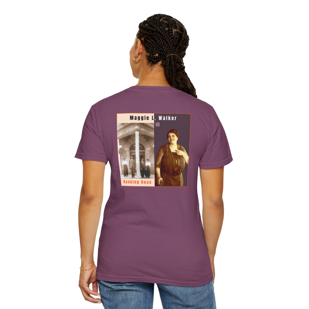Maggie L. Walker, Unisex, 2 Side Historical Portrait T-shirt