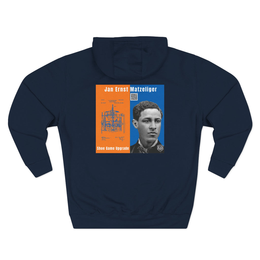 Jan E. Matzeliger Three-Panel Historic Portrait Hoodie (City Champs)