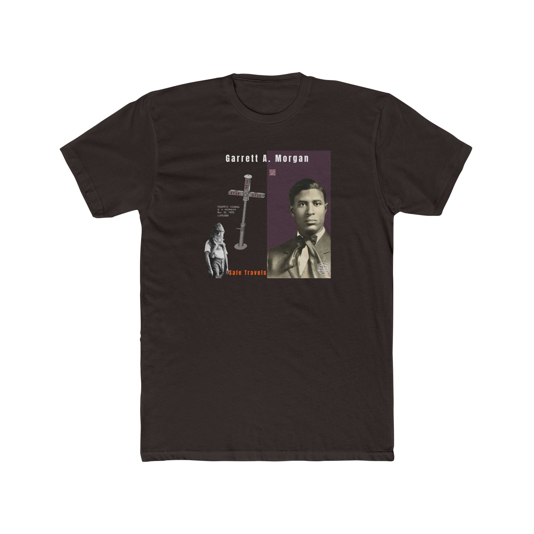 Garrett A. Morgan, Unisex, Historical Portrait T-Shirt (City Champs)