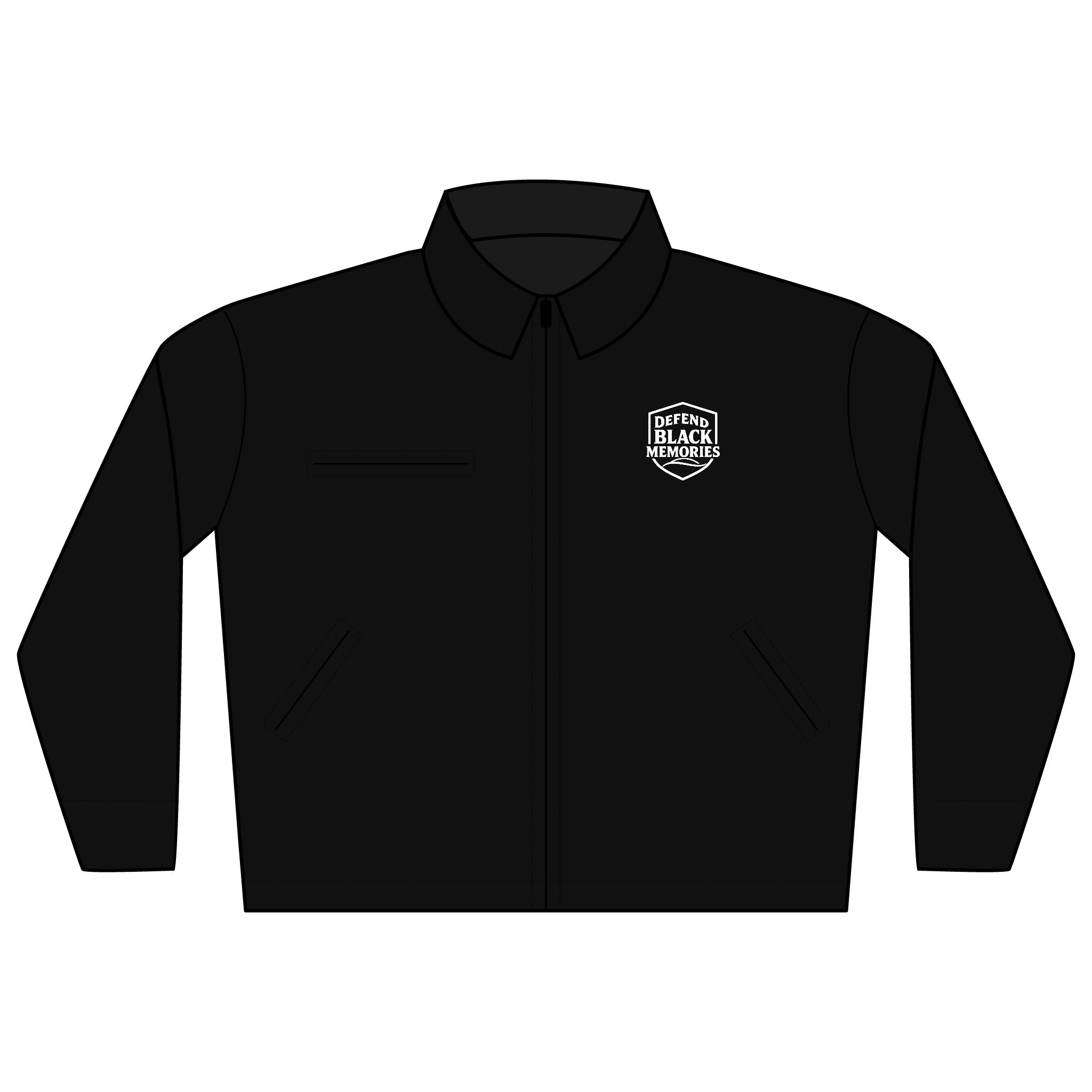 Embroidered Logo Work Jacket