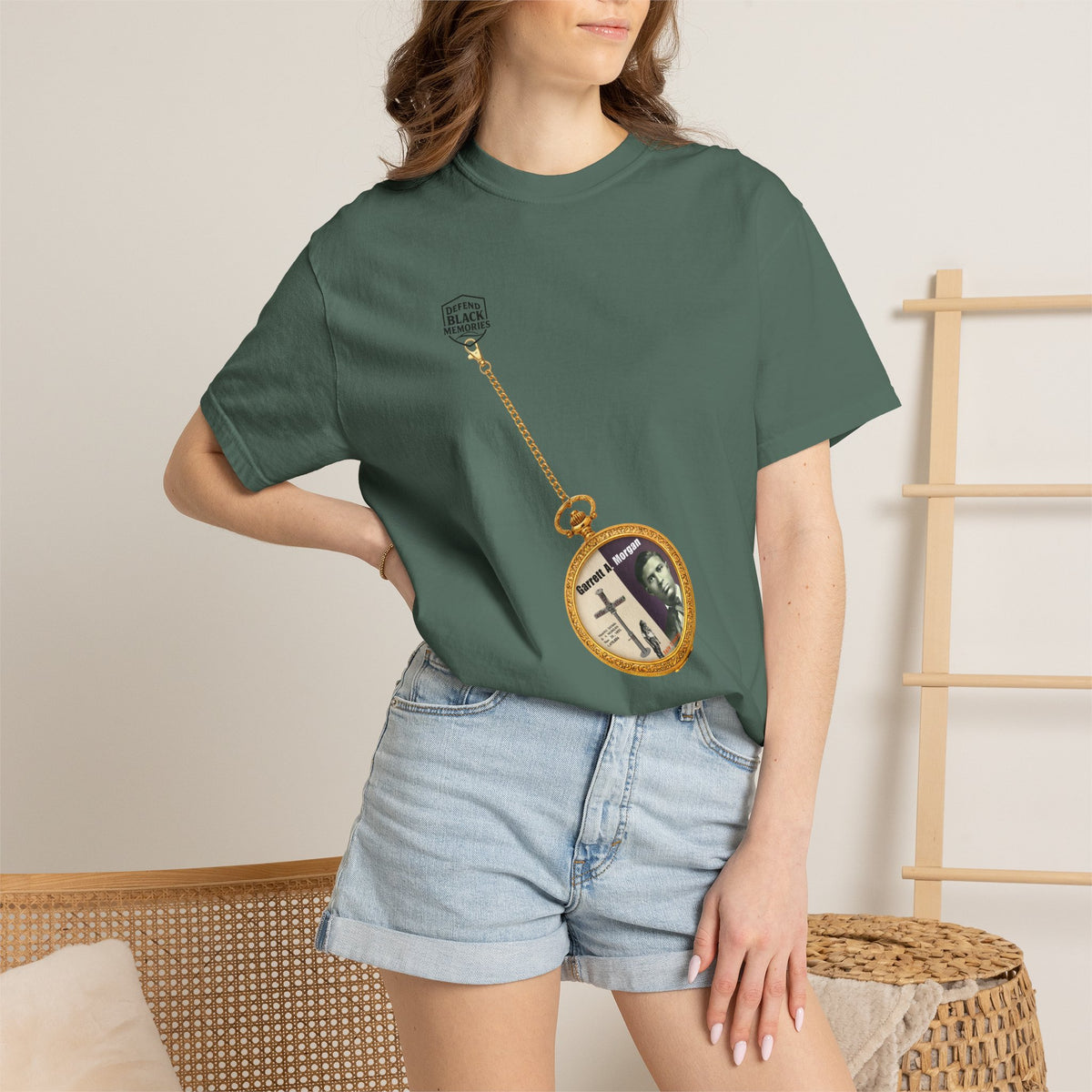 Garrett A. Morgan Pocket Watch T-Shirt