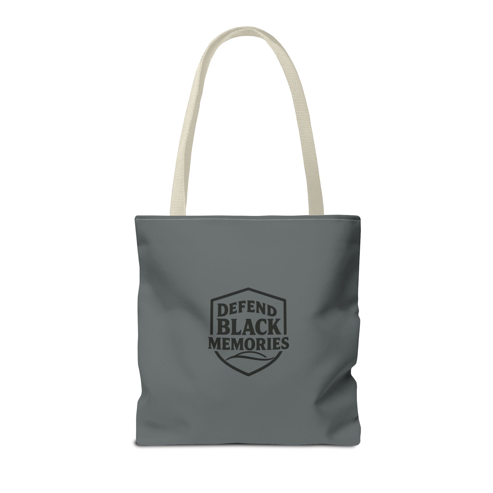 Tubman-Truth Brooch Graphic Tote Bag (Dark grey)