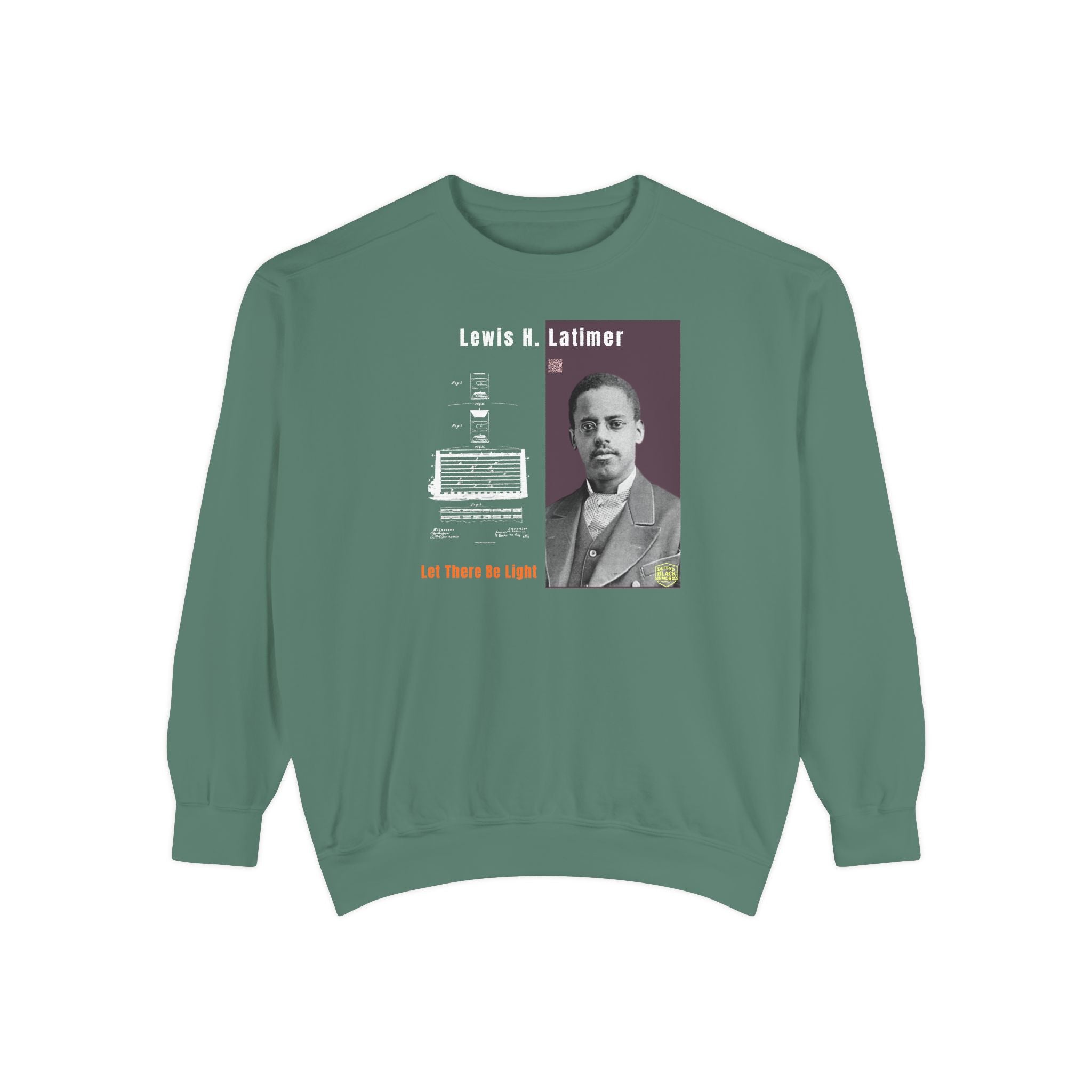 Lewis Latimer Unisex Garment-Dyed Sweatshirt (City Champs)