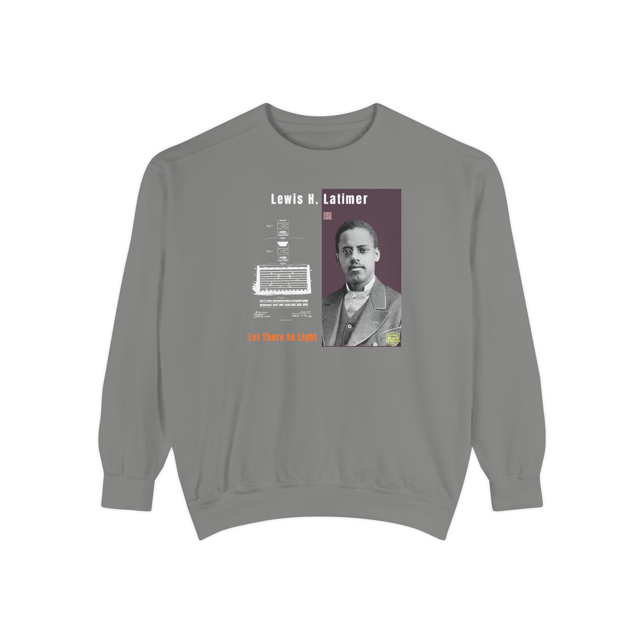 Lewis Latimer Unisex Garment-Dyed Sweatshirt (City Champs)