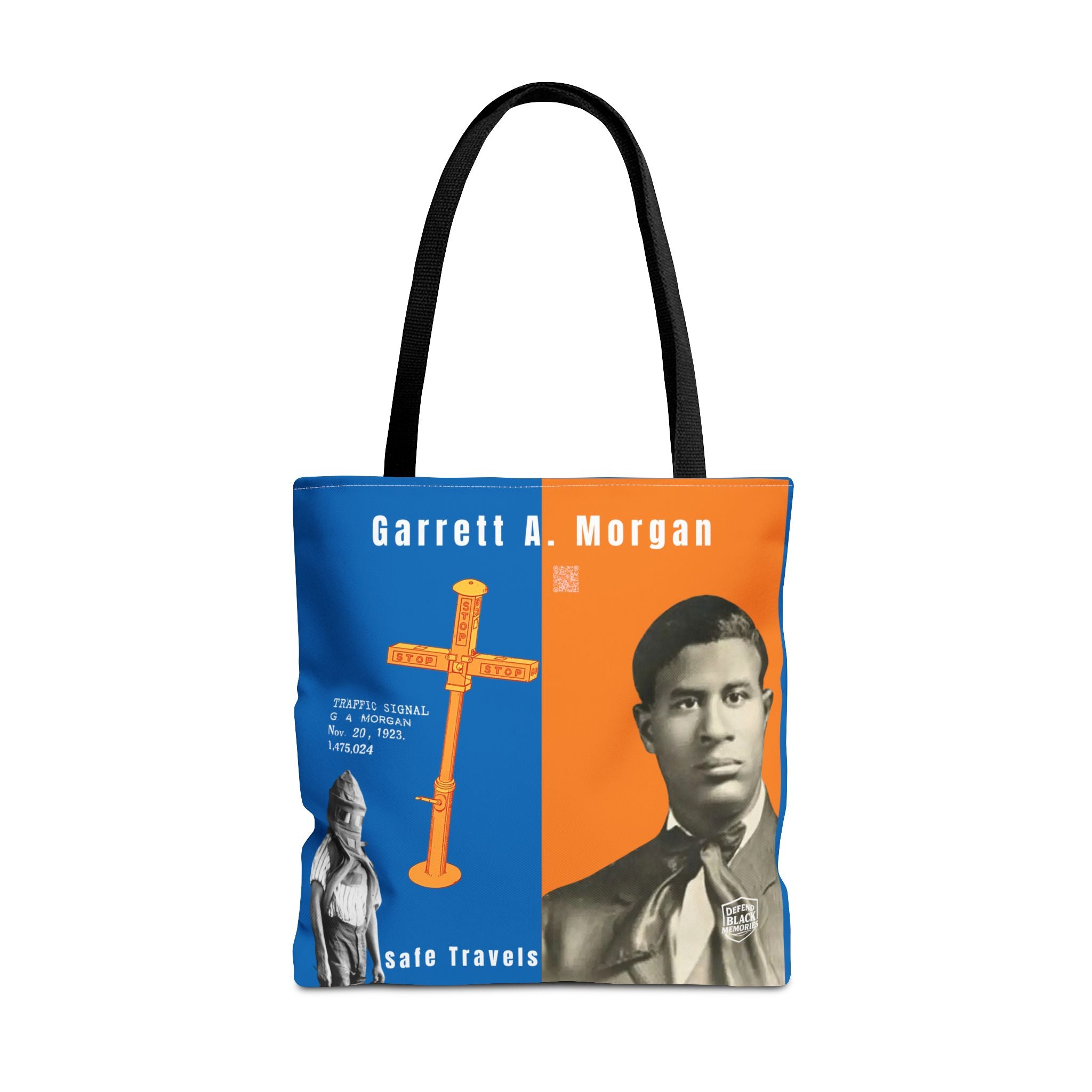 Garrett A. Morgan Tribute Tote Bag (Double Side City Champs Blue)