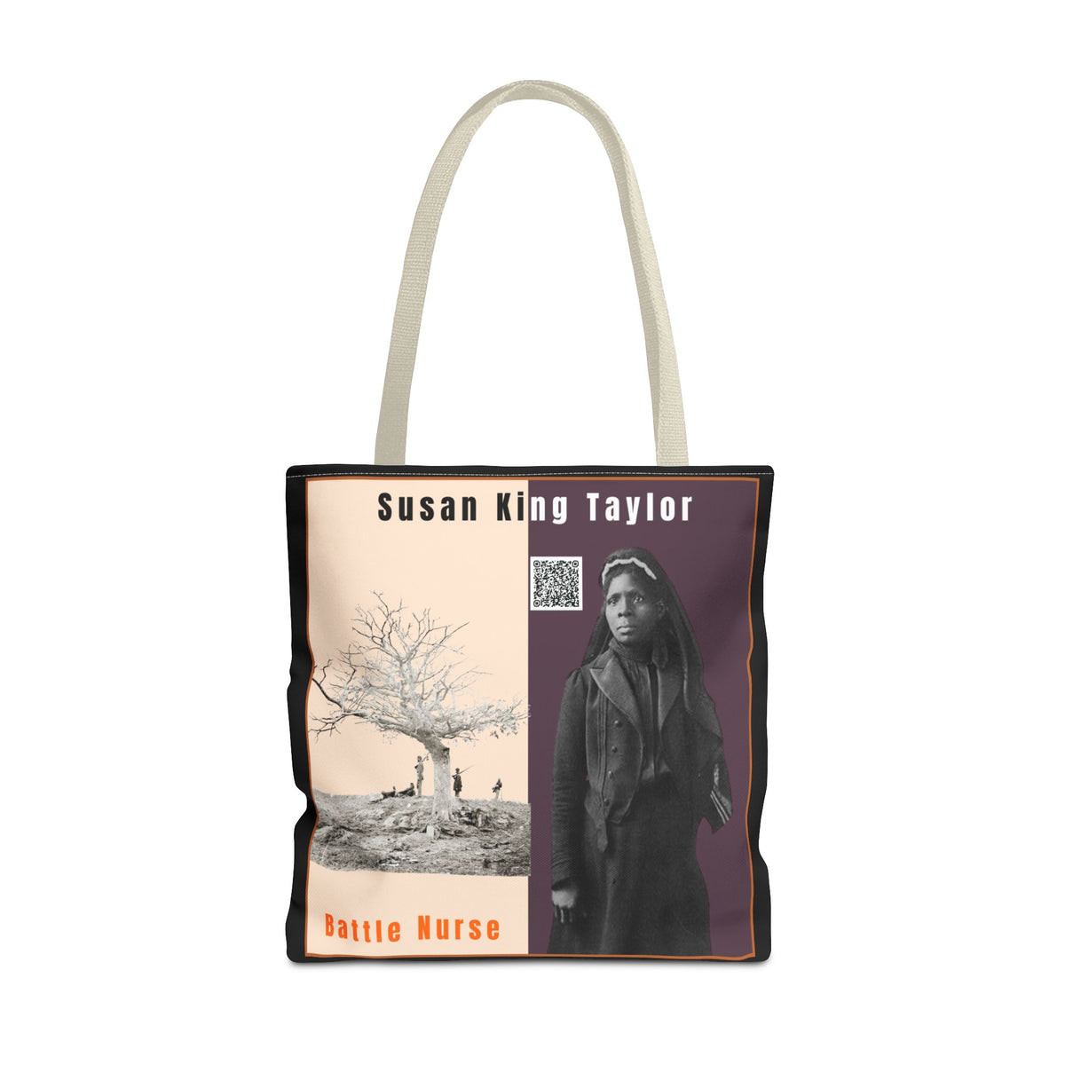 Susan King Taylor Battle Nurse Black History Tote Bag