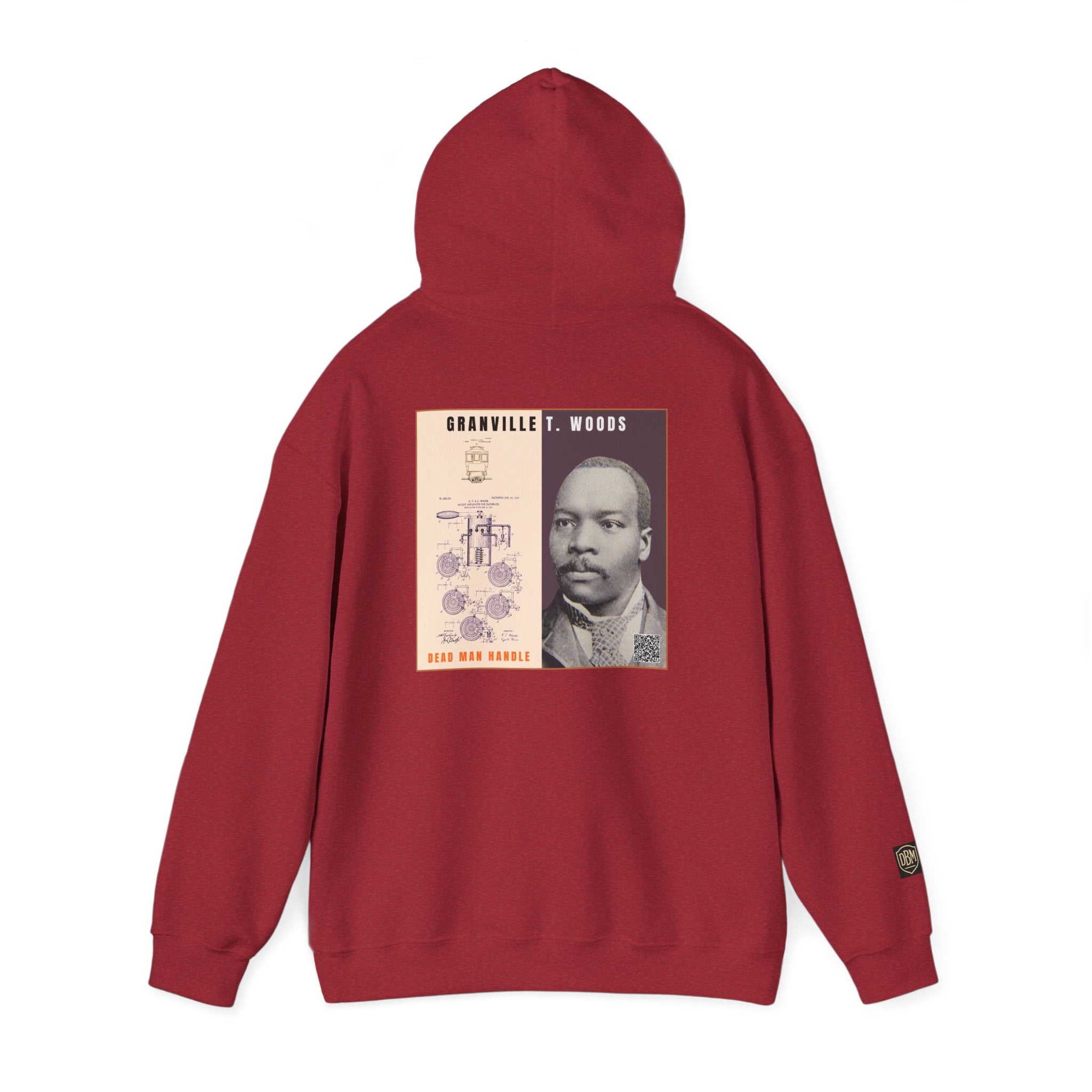 Granville T. Woods, Unisex, Historical Portrait, Heavy Blend™ Hooded Sweatshirt