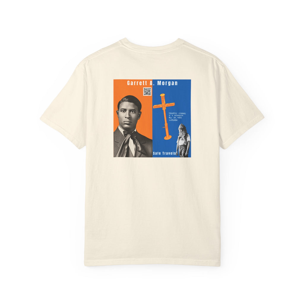 Garrett A. Morgan, 2 Side, Historical Portrait T-shirt (City Champs)