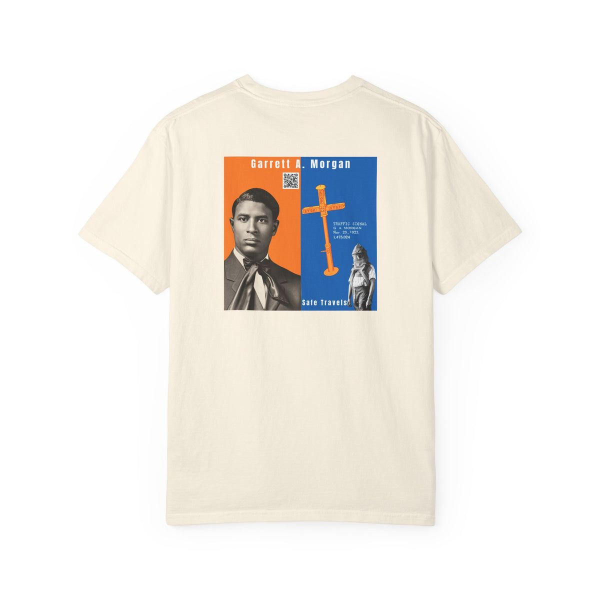 Garrett A. Morgan, 2 Side, Historical Portrait T-shirt (City Champs)