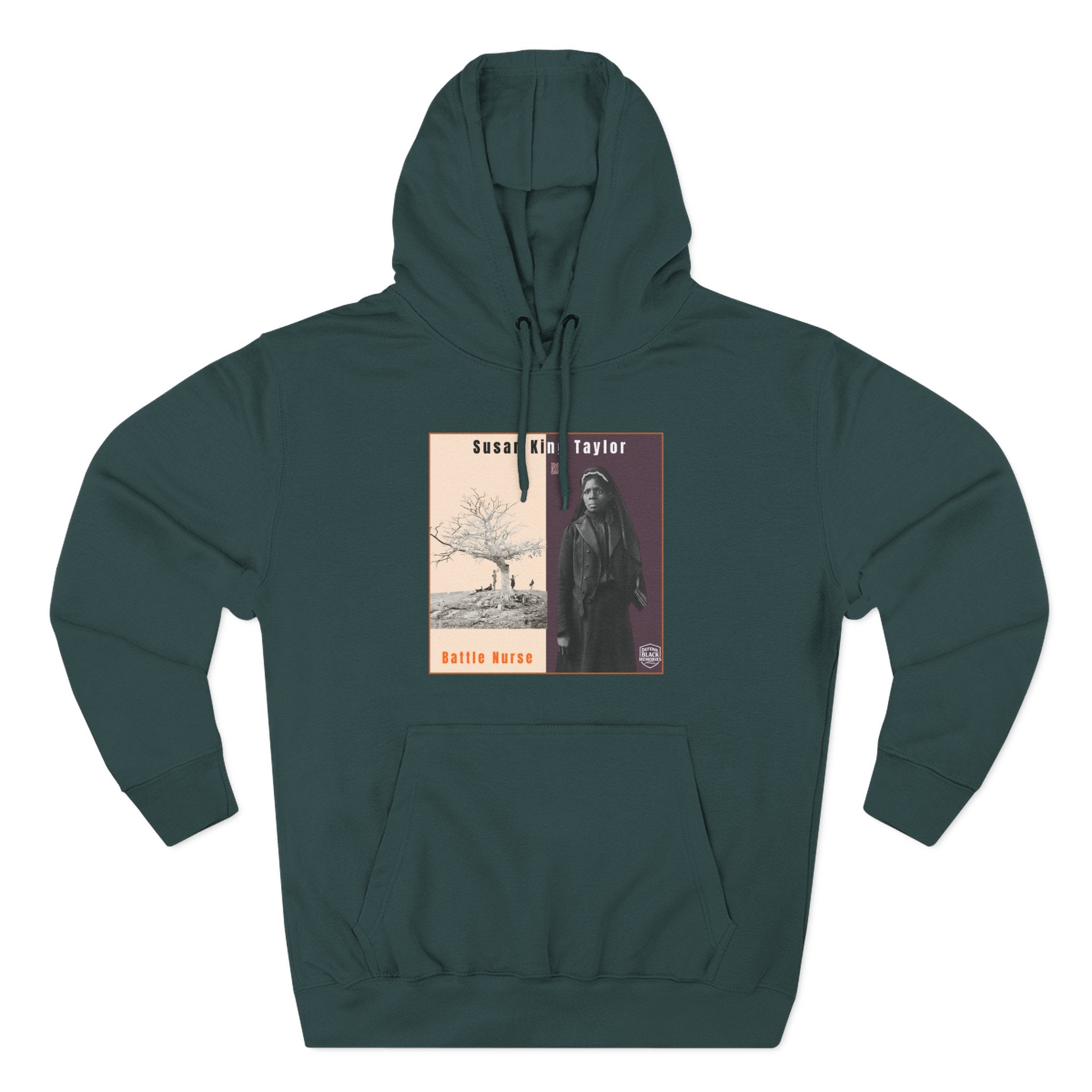 Susan King Taylor, Three-panel Historical Portrait Hoodie
