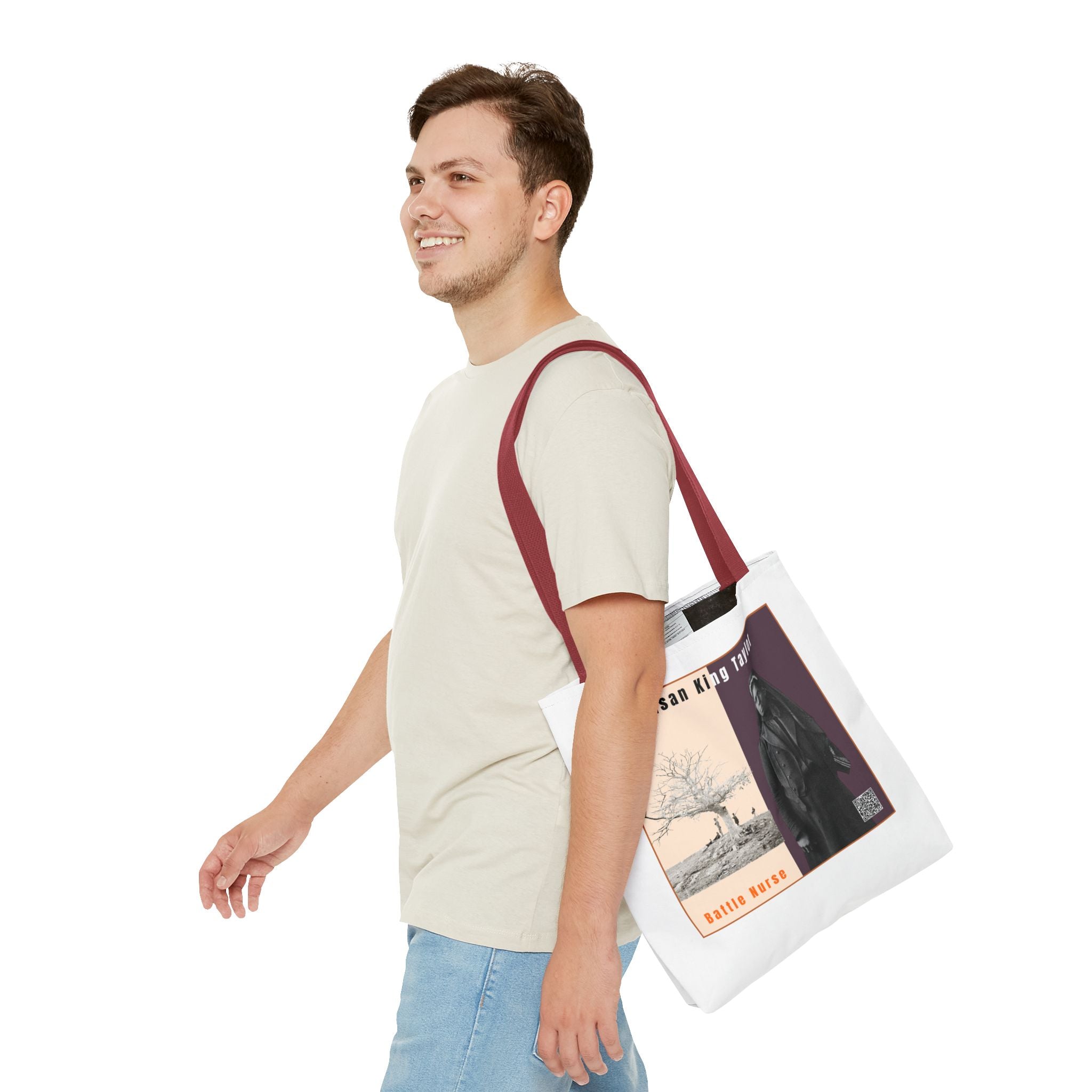 Susan King Taylor Tote Bag (White)