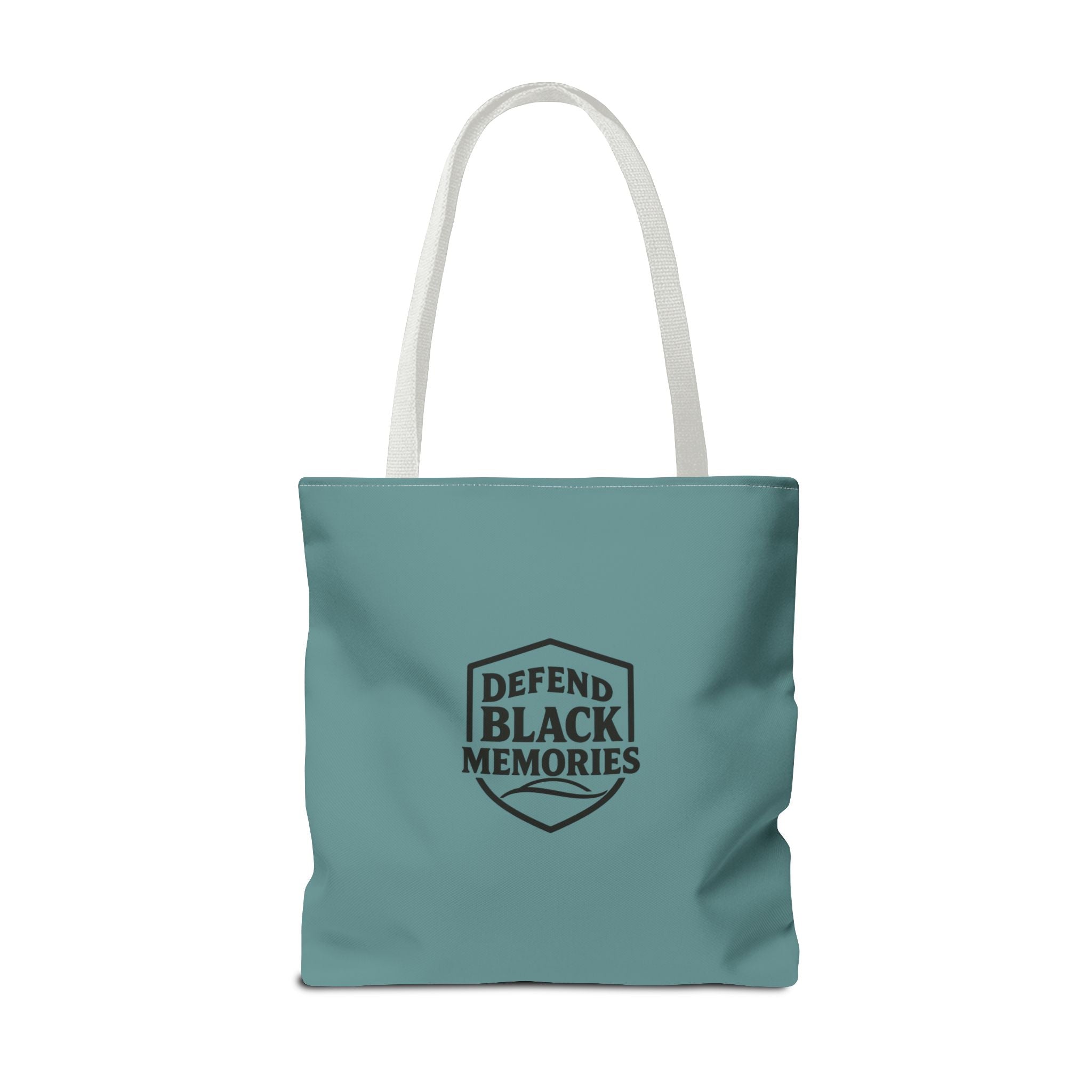 Tubman-Truth Brooch Graphic Tote Bag (Dark Teal)