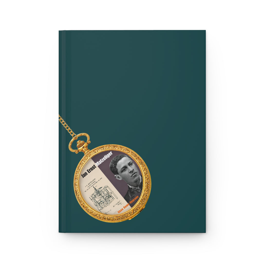 Jan Ernst Matzeliger, Hardcover Journal Matte (Dark Teal)