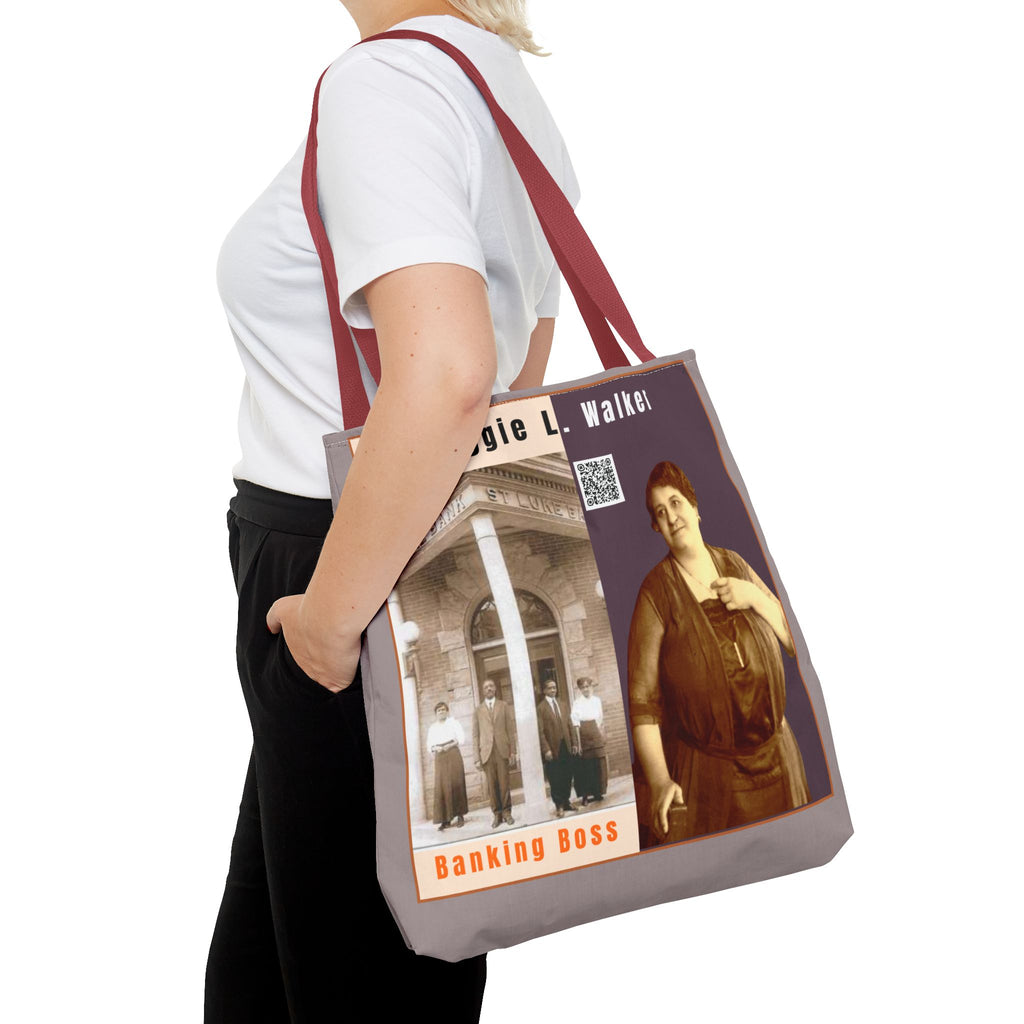 Maggie L. Walker Banking Boss Defend Black Memories Tote Bag