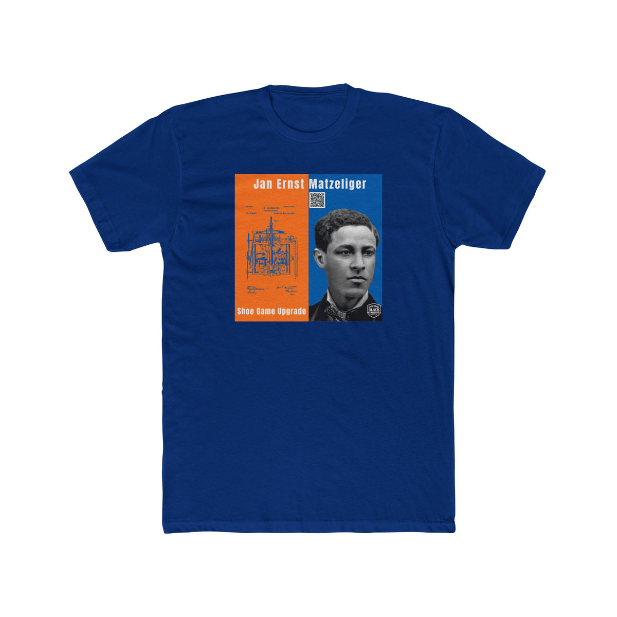 Jan Ernst Matzeliger, Unisex, Historical Portrait T-Shirt (CIty Champs)